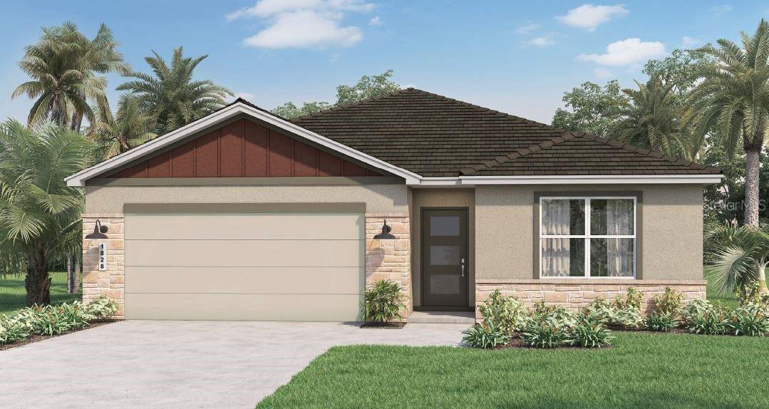 Under Construction. Buena Lago presents the Modern Series Cali. This all concrete block constructed, one-story layout optimizes living space with an elevated design. As you enter through our newly designed doorways with frosted glass details, you’ll step into a home that reflects your style.  The open concept kitchen features quartz Countertops and  stainless steel appliances, while overlooking the living area, dining room, and outdoor lanai. Bedroom one is located off the living space in the back of the home for privacy. The bedroom one bathroom impresses with double bowl vanity, and modern shower/tub space as well as a spacious walk in closet. Towards the front of the home two additional bedrooms share a second full bathroom. Across the hall you will find a versatile fourth bedroom. This home features modern details that elevate your personal style. Like all homes in Buena Lago, the Modern Series Cali includes a Smart home technology package which allows you to control your home with your smart device while near or away. 


*Photos are of similar model but not that of exact house. Pictures, photographs, colors, features, and sizes are for illustration purposes only and will vary from the homes as built. Home and community information including pricing, included features, terms, availability and amenities are subject to change and prior sale at any time without notice or obligation. Please note that no representations or warranties are made regarding school districts or school assignments; you should conduct your own investigation regarding current and future schools and school boundaries.*