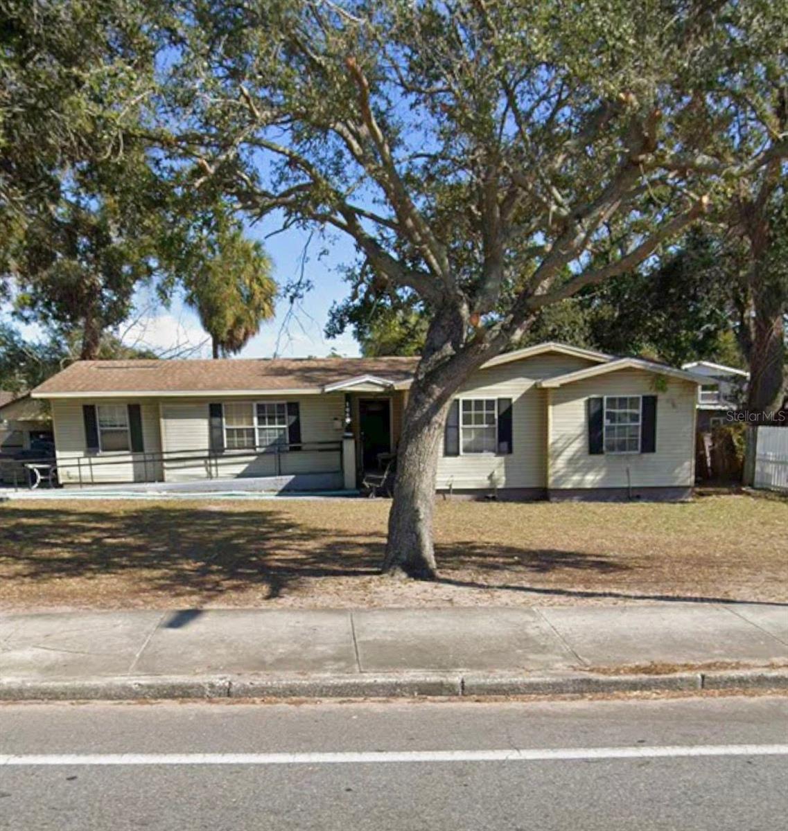CORNER LOT office space on highly trafficked MLK street! The property has its own parking lot, and the building is wheelchair accessible. Please do not disturb the tenants. Highest and best use is redevelopment.  Property is located within the CRA zoning district. Most recent appraisal available upon request. Seller will entertain seller financing options