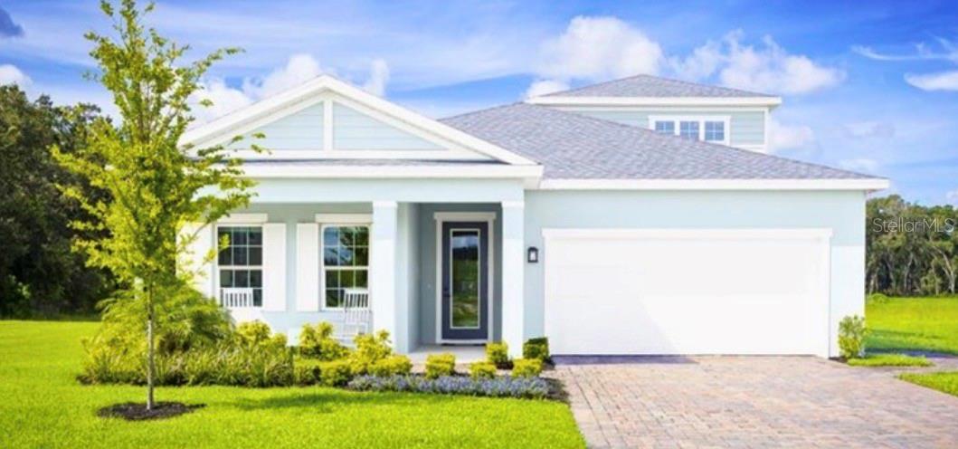 Designed with today's lifestyle in mind, the popular Ryan Homes Panama floor plan offers over 2,000 square feet of thoughtfully designed living space featuring an open-concept layout ideal for both everyday living and entertaining. The spacious great room flows seamlessly into the dining area and well-appointed kitchen, complete with a large center island and walk-in pantry. A desirable split-bedroom design provides privacy, with the owner's suite tucked away at the rear of the home, offering a spacious walk-in closet and an ensuite bath with dual vanities and a walk-in shower. Three additional bedrooms provide plenty of space for family or guests, while a versatile flex room can serve as a home office, den, or fourth bedroom. A convenient laundry room is located just off the two-car garage, and the covered lanai extends the living space outdoors, creating the perfect spot to relax and enjoy Florida living.