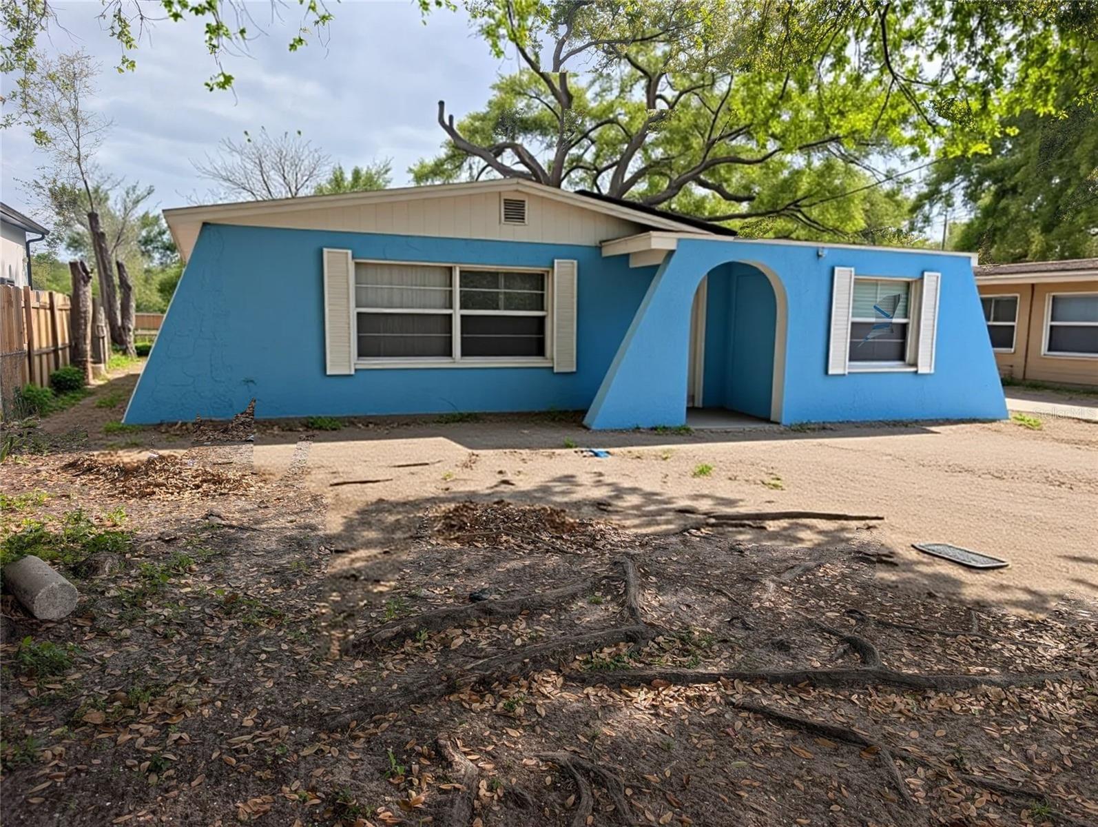 One or more photo(s) has been virtually staged. Perfect for ANY investor - this rent-ready 3 unit on a great street is a CASH COW from day 1! With minimal exterior improvements/clean up this property is ready to go. 2018 Roof and HVAC and CLEAN interior finishes are in CLEAN condition. Looking for your first BRRRR method property? This one ACTUALLY WORKS! AND we can help you secure financing! Whether you are experienced or looking for your first deal this is a good fit. $4,000 a month on a $2,500  month payment? That works no matter who you are! And, with a market value closer to $400,000 this may be the best deal you see all year. Solar is LEASED and saves half of the electric cost! All major systems are a GO so BLAST OFF into the new year and add this sweet deal to your portfolio right away. Main home is a 3/1 and two well-converted studios are move-in ready. This home is zoned single family but was separated into 3 units in a very natural feeling way. Mini splits cool the studios. Single meter. Cash or Hard Money Only. Cap Ex needed for sod, fencing, and paint is less than $10k. This is the deal you've been waiting for!