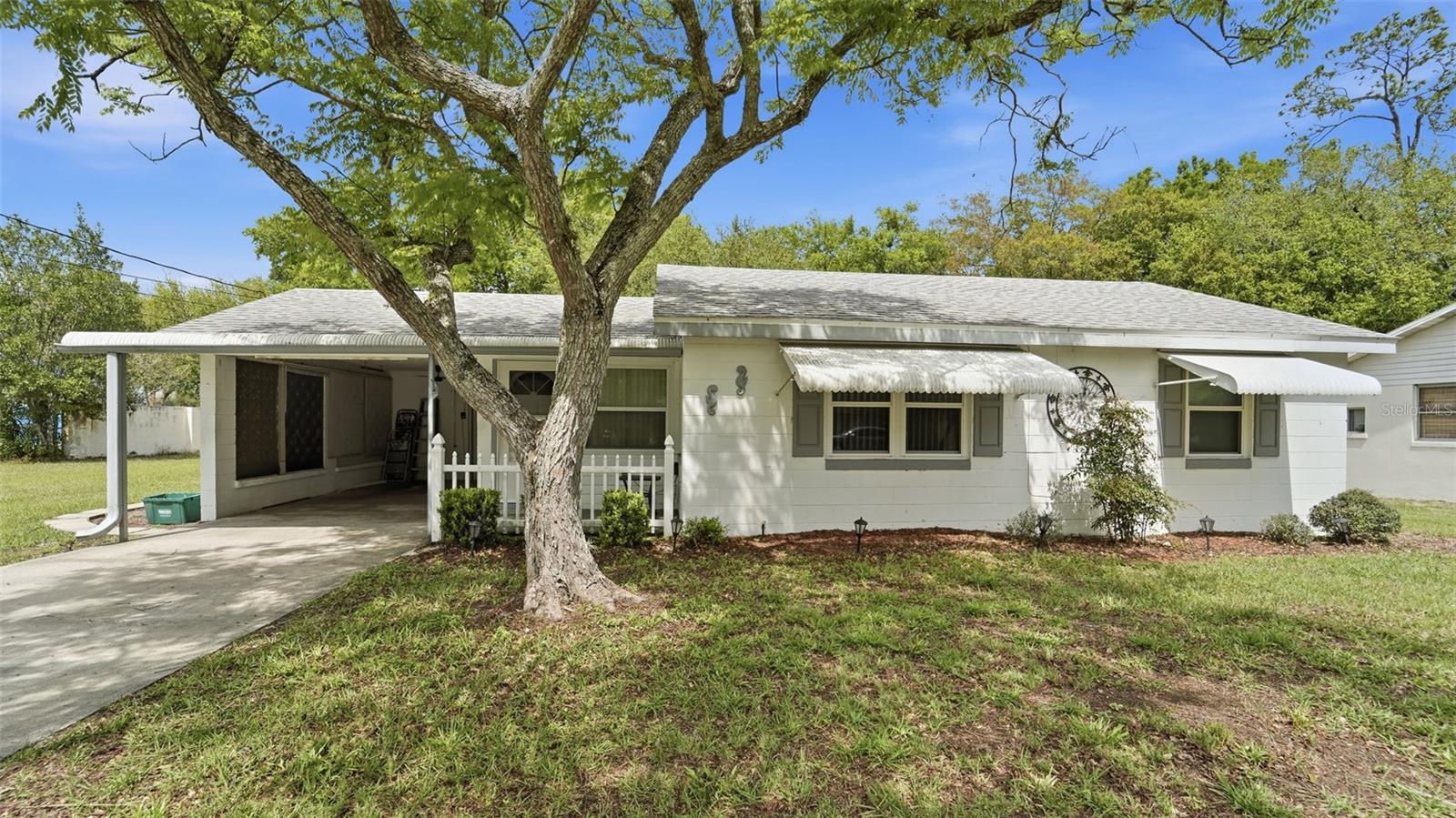 REDUCED! This charming 2-bedroom, 1-bathroom home has been thoughtfully upgraded with major 2019 updates including new roof, HVAC, electrical panel,and windows. Stylish LVP flooring flows throughout living areas and bedrooms, while the renovated kitchen features new cabinets and granite countertops.

The large fenced yard includes a storage shed and expansive covered porch perfect for outdoor entertaining. Conveniently located close to shopping, highway access, and local amenities, this well-maintained home offers modern updates and comfortable living spaces ideal for first-time buyers or investors.

Don't miss this turnkey property with exceptional outdoor space! Schedule your showing today!
All information is deemed reliable but not guaranteed and should be independently verified by buyer and buyer’s agent.