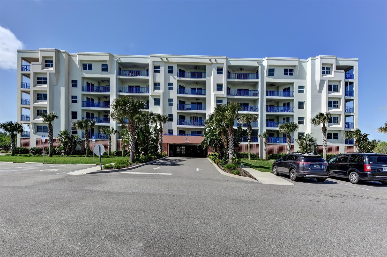 Take your next vacation in New Smyrna Beach and relax in style in this beautiful and professionally decorated, fully furnished turn-key 2-bedroom 2 bath ocean view condo.  Ocean Walk 18-506 is located across the street from the beach and offers breathtaking views of the ocean and coastal wetlands.  Perfectly situated near the clubhouse, pool, fitness facility and beach access, guests can enjoy the beach and all the Ocean Walk complex has to offer in no time.  After a long day at the beach, the ocean view balcony is yours to enjoy including patio furniture and sunshade to keep the sun away should you so desire.
 The living areas provide unobstructed views of the ocean and a comfortable living space for you and your family. The fully equipped kitchen is stocked with everything you'll need to prepare your favorite home cooked meal and features granite counter tops, stainless steel appliances and built-in wine cooler.  Enjoy meals with family as you gaze upon the ocean from the dining room.
The spacious master suite, large walk-in closet and sliders to the ocean view balcony.  The private master bath features his/her sinks, walk-in shower and jetted tub.  The 2nd bedroom, perfect for those traveling with children, features 2 full size beds.
The Ocean Walk complex offers an unparalleled lifestyle for the discerning individual. Located on the south end of New Smyrna's beachside and on the west side of A1A, this luxury complex is only steps away from the breathtaking seashore of the Atlantic Ocean, a car-free stretch of beach. With the best amenities around, the Ocean Walk complex features 2 fitness facilities, 2 pools, 2 spas, 2 lighted tennis courts, 2 shuffleboard courts, lighted basketball hoop, 2 clubhouses, barbque area, fire-pit, and nature trails. ;Water: City