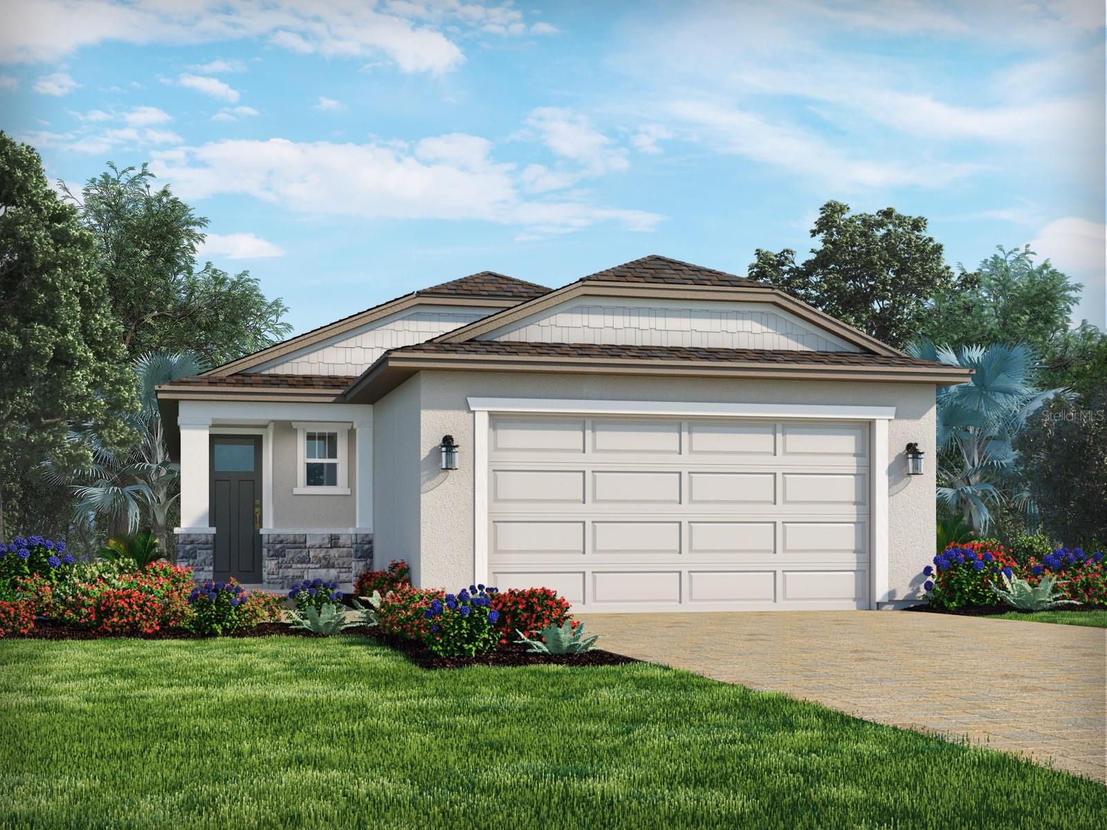 Brand new, energy-efficient home available by Jul 2026! Enjoy morning coffee on your front porch or covered lanai. The functional kitchen is great for prepping meals or casual dining on the kitchen island. The spacious primary suite is the perfect retreat after a long day. Now selling, Cyrene at Minneola offers single-family homes in Lake County, FL. Residents have easy access to Florida's Turnpike, restaurants, retail, and more. Schedule an appointment, today.  Each of our homes is built with innovative, energy-efficient features designed to help you enjoy more savings, better health, real comfort and peace of mind.