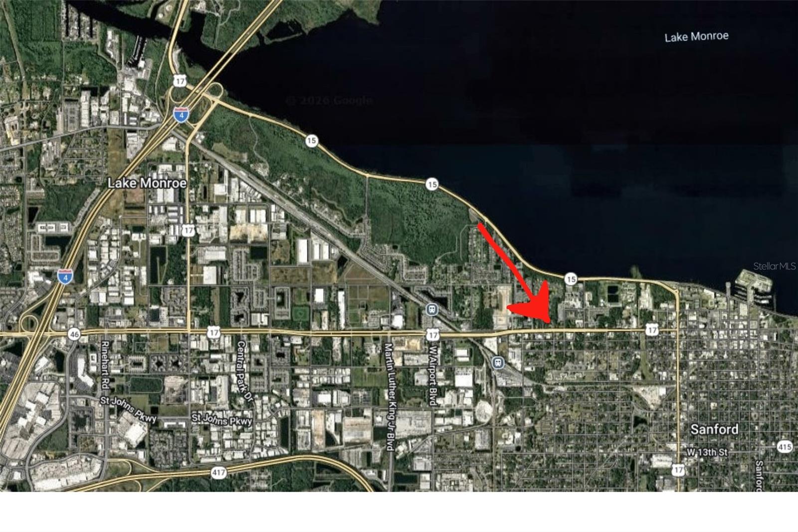 This exceptional 1.38-acre prime commercial parcel offers strong frontage, premier neighboring institutions, and outstanding long-term redevelopment potential. Located in Sanford’s most strategic and high-visibility corridor.  

211 feet of frontage on busy SR 46 (1st Street) — Outstanding visibility and high daily traffic exposure with annual average daily traffic (AADT) of 19,700 cars per day.  High exposure.  Good visibility.  
Future Land Use / Zoning: General Commercial (GC-2)
Located within the Downtown & Waterfront Redevelopment District future development framework
High and dry — Not located in a flood zone
No wetlands — Maximizes usable land area


Situated along the highly traveled SR 46 corridor, this site benefits from excellent accessibility and proximity to Sanford’s expanding downtown and waterfront districts. The property’s redevelopment designation supports a wide range of commercial uses, making it ideal for retail, medical, office, mixed-use, or hospitality concepts. Adjacent to Florida Hospital property on the north and east boundaries, providing stability and strong surrounding investment

With strong frontage, clean environmental characteristics, and forward-thinking zoning, this parcel presents a rare opportunity to secure a premium development site in a rapidly evolving market.

Invest. Develop. Capitalize on Sanford’s Growth.