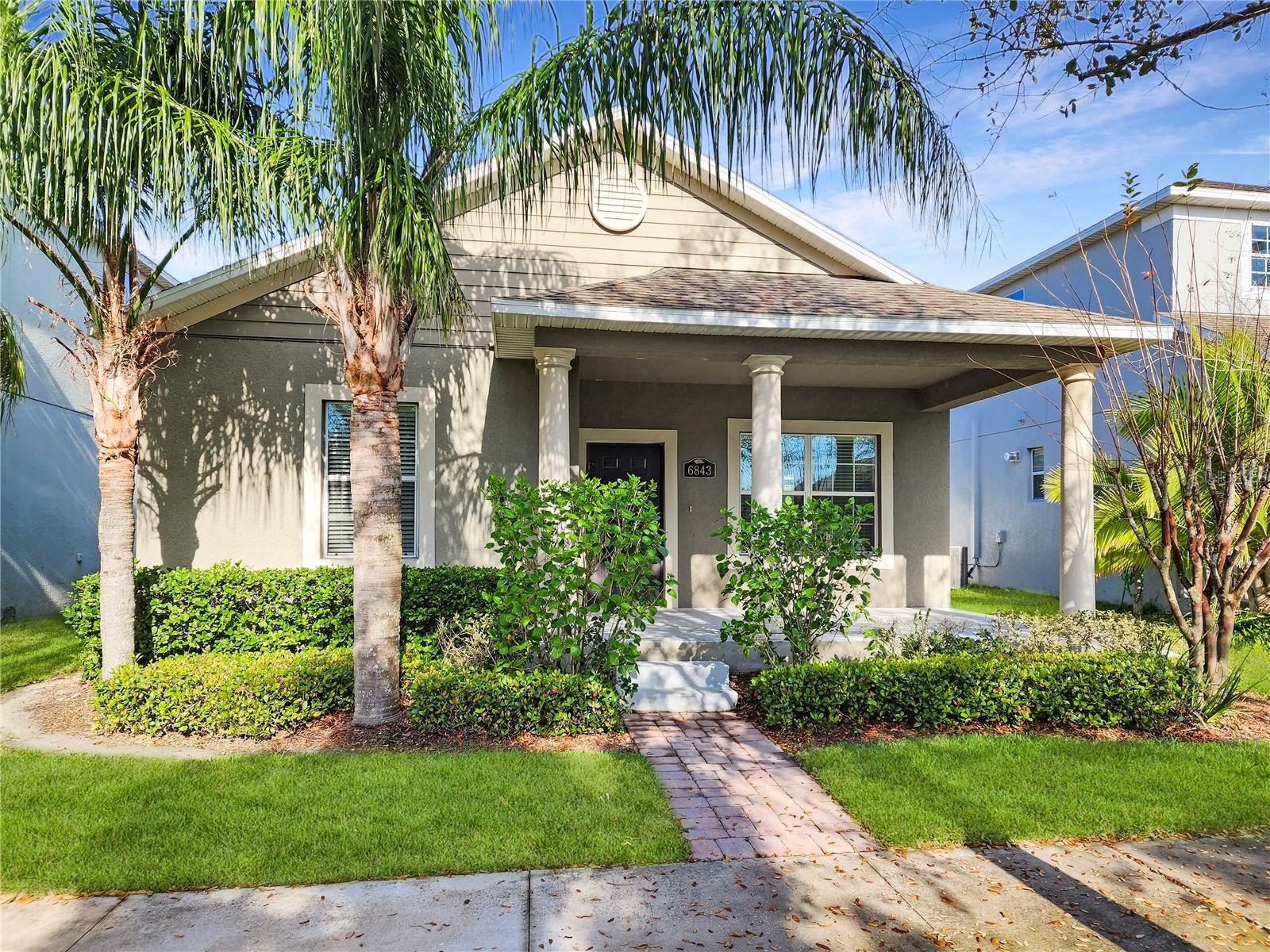 Welcome to 6843 Point Hancock Drive, a beautifully maintained 3-bedroom, 2-bathroom home offering 1,720 square feet of thoughtfully designed living space in the highly sought-after Independence community of Winter Garden.

From the moment you arrive, you'll appreciate the home's inviting curb appeal and functional single-story floor plan. Inside, the open-concept design creates a bright and welcoming atmosphere, with spacious living and dining areas that flow seamlessly into the kitchen—perfect for everyday living and entertaining. The well-appointed kitchen offers ample cabinet and countertop space, making meal preparation a breeze.

The spacious primary suite provides a relaxing retreat with a walk-in closet and private en-suite bathroom, while the two additional bedrooms offer flexibility for family, guests, or a home office. Every room has been designed with comfort and functionality in mind.

Step outside and enjoy your private backyard, ideal for relaxing, grilling, or spending time with family and friends.

Living in Independence means enjoying one of Central Florida's premier master-planned communities. Residents have access to resort-style amenities, including multiple community pools, clubhouses, fitness centers, tennis and basketball courts, playgrounds, scenic walking and biking trails, parks, and private boat ramps providing access to beautiful Lake Hancock. The HOA also includes high-speed internet and cable, adding exceptional value and convenience.

Ideally located just minutes from Hamlin Town Center, Horizon West, Walt Disney World, top-rated schools, shopping, dining, and major highways, this home offers the perfect combination of comfort, convenience, and an outstanding lifestyle.

Don't miss your opportunity to own this exceptional home in one of Winter Garden's most desirable communities. Schedule your private showing today!