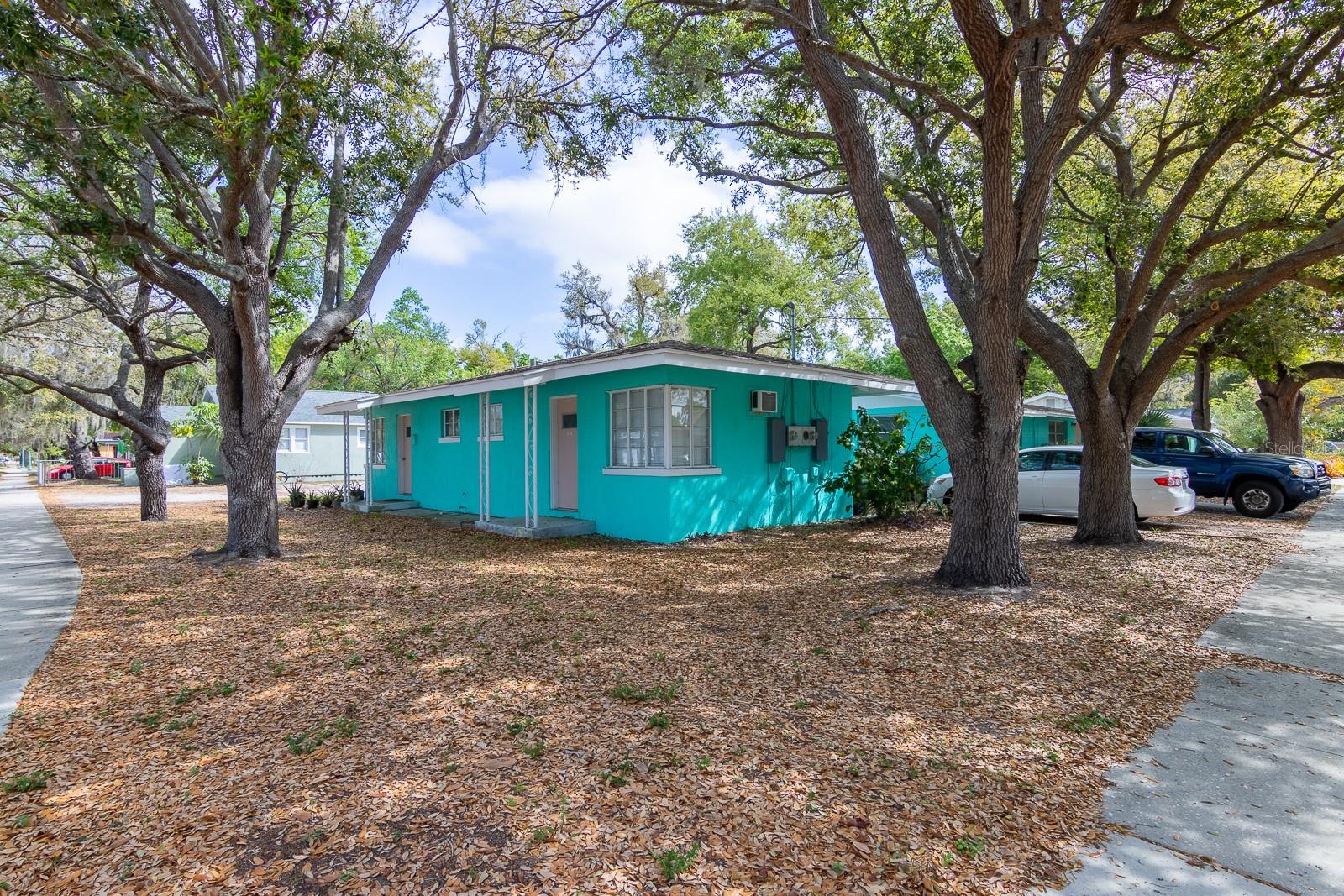 Rare opportunity for a Quadplex in Sarasota City limits and 2 blocks from Downtown now available with potential to purchase 620 N East Ave (2bd/1ba single family) next door for a combined .35acres! This quadplex features 2 block buildings, 2 studio units in one building at 610/612 East Ave and 2, 1 bedroom units in the other building at 2115/2117 6th St. Studio units are occupied while the 1 bedroom units are currently vacant and rent ready. See photos for current condition of all units. Walkthrough Video of units available upon request. Realtors please check showing details. Vacant units can be shown at anytime. Short-Term Rental, Property enhancements, and/or development opportunities await the next owner!