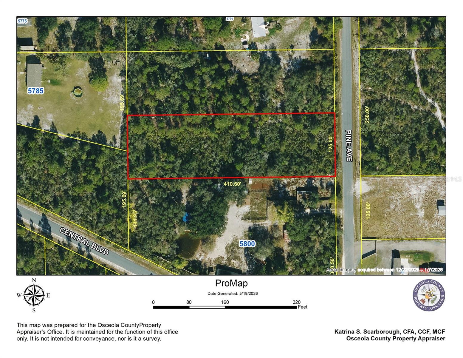 Exceptional opportunity in Central Acres with flexible OARM zoning allows for a unique blend of residential and agricultural potential, making it an ideal choice for those interested in hobby farming or a home-based professional environment! This 1.18-acre lot offers the perfect canvas to build your custom dream home, place a brand-new manufactured home, or even establish a low-intensity office or small business. 

Strategically located just 2-3 minutes from Florida's Turnpike Exit 193 (Yeehaw Junction), this lot provides effortless daily access and a central hub for commuting to both the Atlantic Coast and Central Florida. With 125 feet of frontage on paved Pine Ave and a depth of over 410 feet, this parcel ensures unmatched privacy for your rural retreat or professional sanctuary. Don't wait for the "Pending" sign! Visit this beautiful lot now and take action before someone else beats you to it.

Enjoy the freedom of country living with vast usable acreage and no restrictive HOA, all while being minutes away from world-class outdoor recreation.