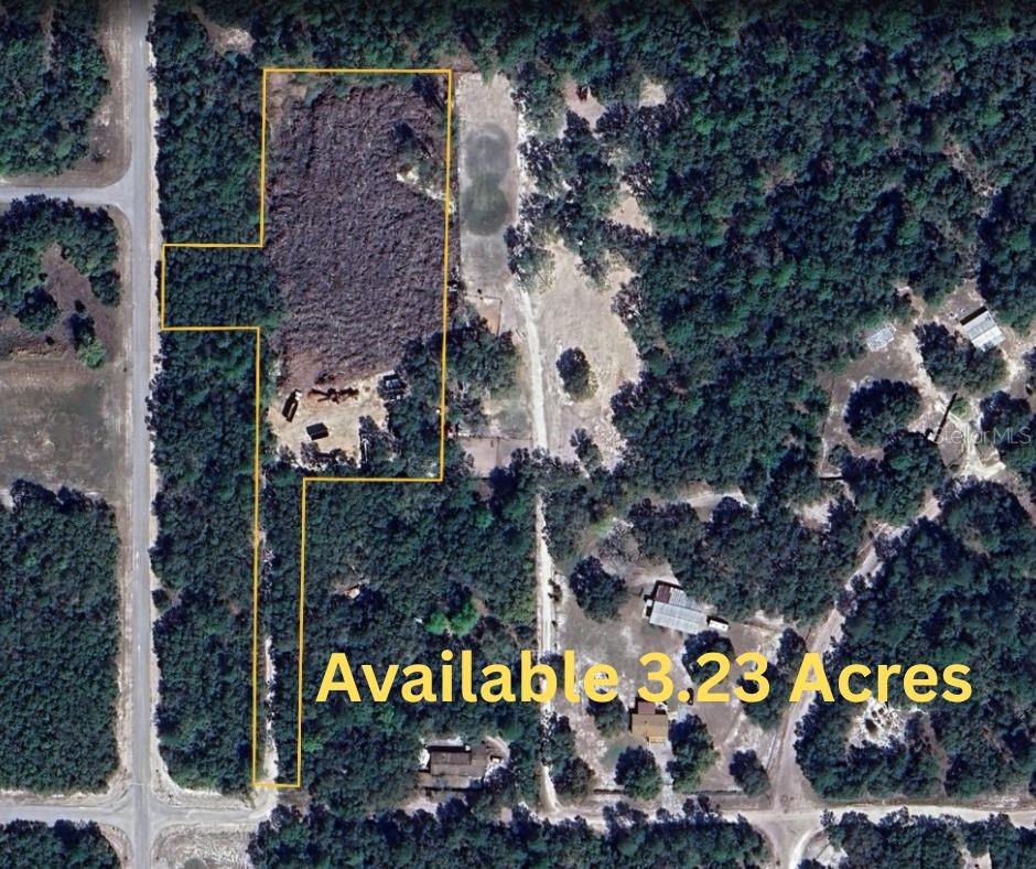 Rare opportunity to own a spacious 3.23-acre flag lot in the desirable Marion Oaks community! This unique property consists of two parcels being sold together, offering flexibility and investment potential. Approximately 3 acres are already cleared, making it easier to prepare for your new build. With access from SW 146th Lane Road and SW 72nd Terrace, the lot provides excellent entry points and privacy. Enjoy the quiet setting of this growing area of Marion County, with plenty of room to build your dream home, create a private estate, or hold as an investment. Located near shopping, dining, medical facilities, and a short drive to Ocala and I-75 for easy commuting. Don’t miss this chance to secure a large parcel in one of Ocala’s most sought-after areas!