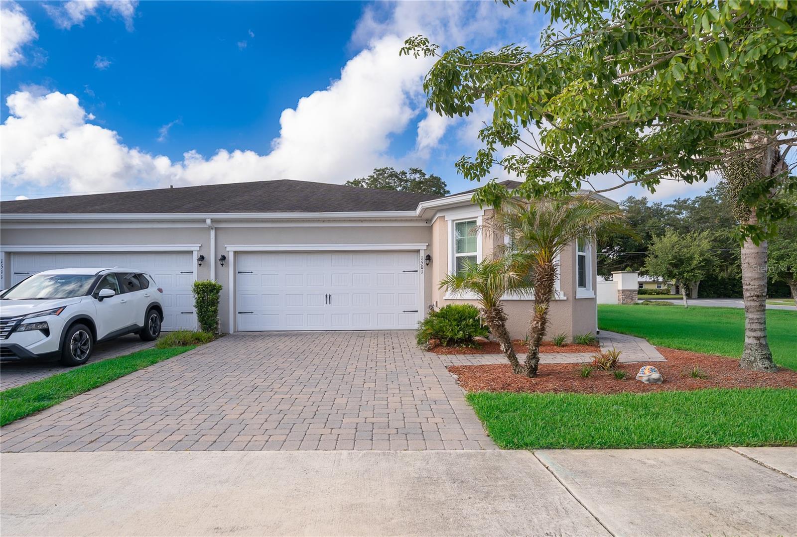 Beautiful 3 bed, 2 bath, 2 car garage single story townhome! located in the sought-after community of Oaktree Pointe in the growing quadrant of Saint Cloud, FL. This open floor plan with split bedrooms is a perfect home for a retired couple or for first time buyers. The kitchen is open to the living room, creating an ideal space for entertaining and relaxation.This home offers a covered lanai and no rear neighbors for extra privacy. Features finishes include stunning granite counter tops, a stylish breakfast bar, sleek stainless-steel appliances and tile floors throughout the entire home. With its prime location near schools, parks, and shopping, this townhouse presents an incredible opportunity to own a contemporary residence in this hidden gem of a neighborhood. Located just 20 minutes from Lake Nona (Medical City). Also giving you access to major highways such as 417, 528 and Florida Turnpike. Enjoy nearby shopping, dining, as well as the close proximity to theme parks and MCO. A short 5-minute drive will take you to Lakefront Park in St. Cloud on beautiful Lake Tohopekaliga, where you can enjoy swimming, boating, biking, fishing, picnicking, and playing in the beautiful waterfront oasis.Don't miss your chance to make this property your own - schedule a showing today!
