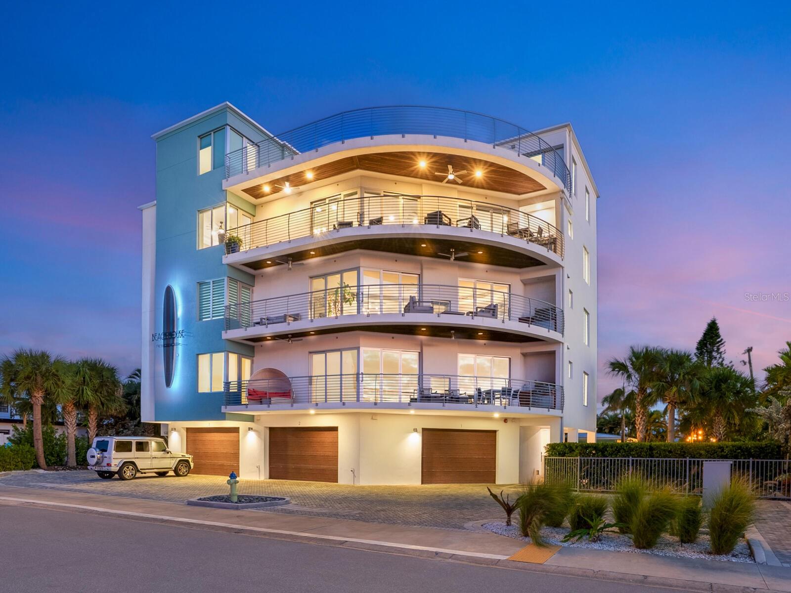 Repriced to the market - reduced $250,000! An exceptional opportunity to own two stunning residences in one offering, near the powdery white sands of world-renowned Crescent Beach. Beach House Residences #301 and the Penthouse together create a rare, turnkey coastal retreat where modern elegance and relaxed island living exist in harmony. Offered fully furnished and move-in ready, this one-of-a-kind, two-level residence presents exceptional flexibility to embrace the ultimate Siesta Key lifestyle. Suited as a full-time or seasonal residence, a multi-generational family retreat, or a flexible ownership opportunity with the ability to enjoy or utilize one floor while renting another, short or long-term. Spanning the top two floors, this unique offering includes six generously sized bedrooms and five full baths (a four-bedroom, three-bath residence plus a two-bedroom, two-bath penthouse), thoughtfully designed to accommodate family and guests with ease. Expansive open floor plans welcome you with immediate Gulf views, while floor-to-ceiling glass and spacious balconies offer coastal breezes and blazing sunsets. Chef’s kitchens on each level are beautifully appointed to host unforgettable gatherings or intimate dinners, blending function with refined coastal style. Each residence enjoys its own private, secured entry, access to a state-of-the-art elevator, full kitchens, laundry rooms, luxury countertops, soft-close wood cabinetry, upscale lighting and designer fixtures. Additional highlights include spa-inspired baths, plush furnishings, 10-foot ceilings, spacious closets, a secure lobby, a private two-car garage and a hot tub on the penthouse-level balcony. Chic contemporary architecture enhances the building’s coastal presence, while sweeping Gulf and sunset views create a sense of escape. A private pet run oasis adds a thoughtful touch for four-legged companions. Outdoor living is equally inviting and as a member of the community association, residents enjoy access to the pool and private beach entry, offering a seamless connection to the Gulf. Ideally within a half block of Siesta Key’s vibrant South Village, you are moments from beloved restaurants, cafés, tiki bars, boutiques, rentals and everyday conveniences. Complimentary trolley service provides easy access to Siesta Village, evoking the charm of a relaxed island-style experience, while quick access to the Stickney Point Bridge allows effortless travel on and off the island. With its prime beach-block location, thoughtful design and rare dual-residence configuration, this is a coastal offering that feels timeless and irreplaceable, an opportunity to create lasting memories on one of Florida’s celebrated shorelines.