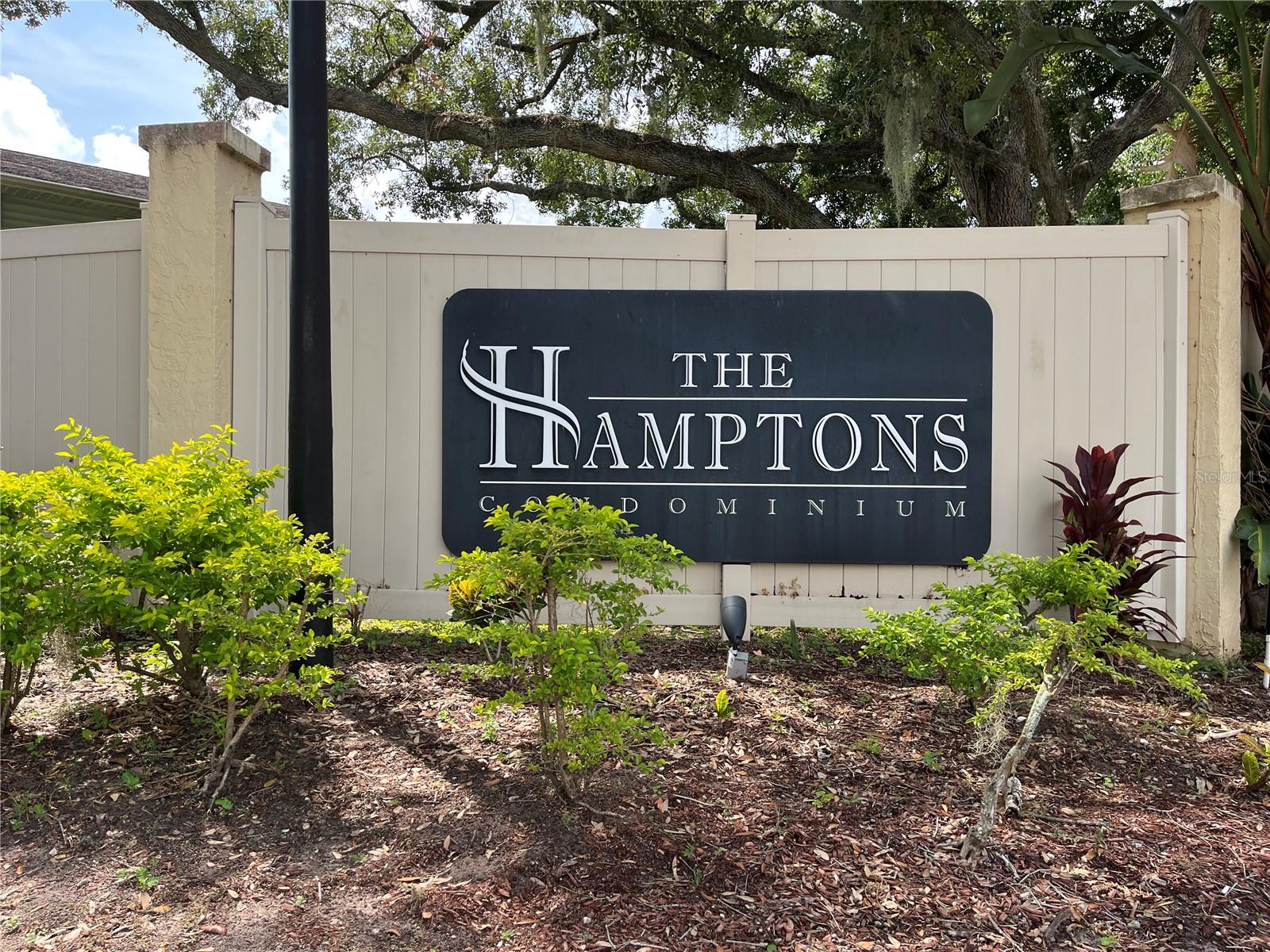 THE HAMPTONS AT BRANDON A CONDO - Residential Lease