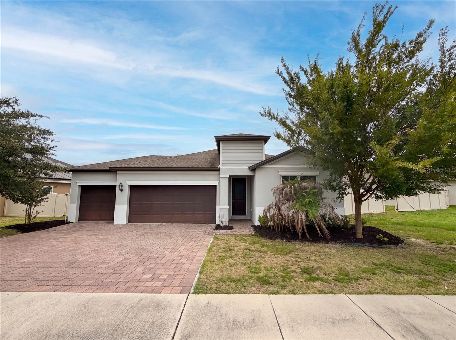 Imagine 528 Bellissimo Pl, where everyday comfort and practicality blend seamlessly. The kitchen is equipped with all stainless steel appliances and features a functional island. The primary bedroom includes a walk in closet, while the primary bathroom contains double sinks. Outside, a covered patio extends to a fenced in backyard, complemented by a convenient storage shed. A partial flooring replacement enhances the interior presentation. This home perfectly combines thoughtful updates with functional living spaces. Included 100-Day Home Warranty with buyer activation