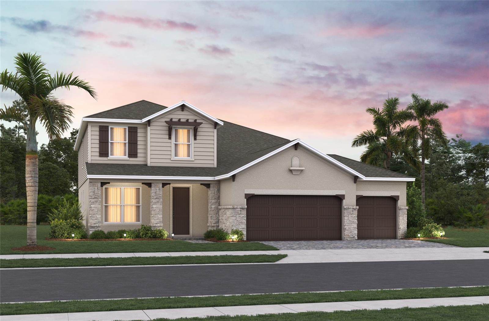 Under Construction. Welcome to the **Newbury II** in the highly sought-after **Estates at Lake Jesup** by Beazer Homes. This beautifully designed two-story home offers **5 bedrooms, 3.5 bathrooms, and 3,170 square feet** of thoughtfully crafted living space, combining modern style with everyday functionality.

The open-concept floor plan features a spacious great room, an elegant dining area, and a gourmet kitchen complete with **quartz countertops, 42-inch cabinetry, a large center island, and ample storage**—perfect for entertaining or everyday living. Luxury vinyl plank flooring and recessed lighting enhance the home's bright, inviting atmosphere.

The spacious downstairs primary suite serves as a private retreat, featuring abundant natural light, a large walk-in closet, and a luxurious en-suite bathroom. A dedicated study and expansive upstairs loft offer flexible space for a home office, media room, or play area.

Situated on a **premium 0.20-acre homesite**, the oversized backyard and covered lanai provide the ideal setting for relaxing, entertaining, or creating your dream outdoor oasis. A **three-car garage** offers plenty of room for vehicles, storage, and hobbies.

Conveniently located in the desirable **Estates at Lake Jesup**, this home is just minutes from historic downtown Sanford, the Sanford Riverwalk, shopping, dining, Orlando Sanford International Airport, SR 417, and Interstate 4, offering easy access throughout Central Florida. This exceptional home combines quality craftsmanship, an ideal location, and spacious living—making it one you won't want to miss.

Beazer Homes is proud to be **America's #1 Energy-Efficient Homebuilder**. Our FY25 average gross HERS score of **32 (38 excluding solar)** was the lowest publicly reported among the top 30 U.S. homebuilders by volume identified by *Builder Magazine's Top 100 List* (based on 2025 total closings).

Take advantage of our special buyer incentives, which may include **closing costs, Design Studio upgrades, FLEX Dollars, and more**. Contact us today to learn how you can benefit from these exclusive offers.