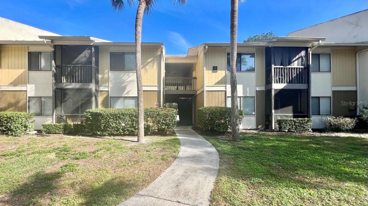 Stone Creek Pointe in USF Bulls Country offers 1/1!! Large open-concept unit with a combined living and dining room that is spacious. Carpeted floors in the living areas and tile floors in wet areas. There are many great features such as oversized windows and sliding glass doors allowing tons of natural sunlight. Conversations can flow with ease with your kitchen pass-through window. Enjoy this galley-style kitchen that offers ample cabinet and counter space. White appliances include a refrigerator, stove, and dishwasher as well as a closet pantry for your dry goods. A massive bedroom that can support a king suite furniture set, with a walk closet. The bathroom is across the hall and has a single vanity with extended counter space and a separate room for a tub/shower combo. A screened balcony allows enjoyment of your morning coffee or evening dinner overlooking the backyard. For your added convenience a full-size washer and dryer is available for your use in the laundry closet of the home. Included in this rental rate are the lawn, pool trash, and sewer, pets are welcome with a 20 lb. maximum. Monthly water usage is a flat $35/month. The community offers tons of amenities from a sparkling pool, cabanas, a clubhouse, and a fitness center, or get a workout on the tennis courts. Moments away from USF, MOSI, Lettuce Lake Park, Takomah Trail as well as Busch Gardens. The commute is a breeze with so many different major roads available from I-75, Fletchers as well as the Veterans. In addition to the advertised base rent, all residents are enrolled in the Resident Benefits Package (RBP) for $50.00/month which includes HVAC air filter delivery, credit building to help boost your credit score with timely rent payments, utility concierge service making utility connection a breeze during your move-in, and much more! More details upon application. Vacant/Available 12/29/2023