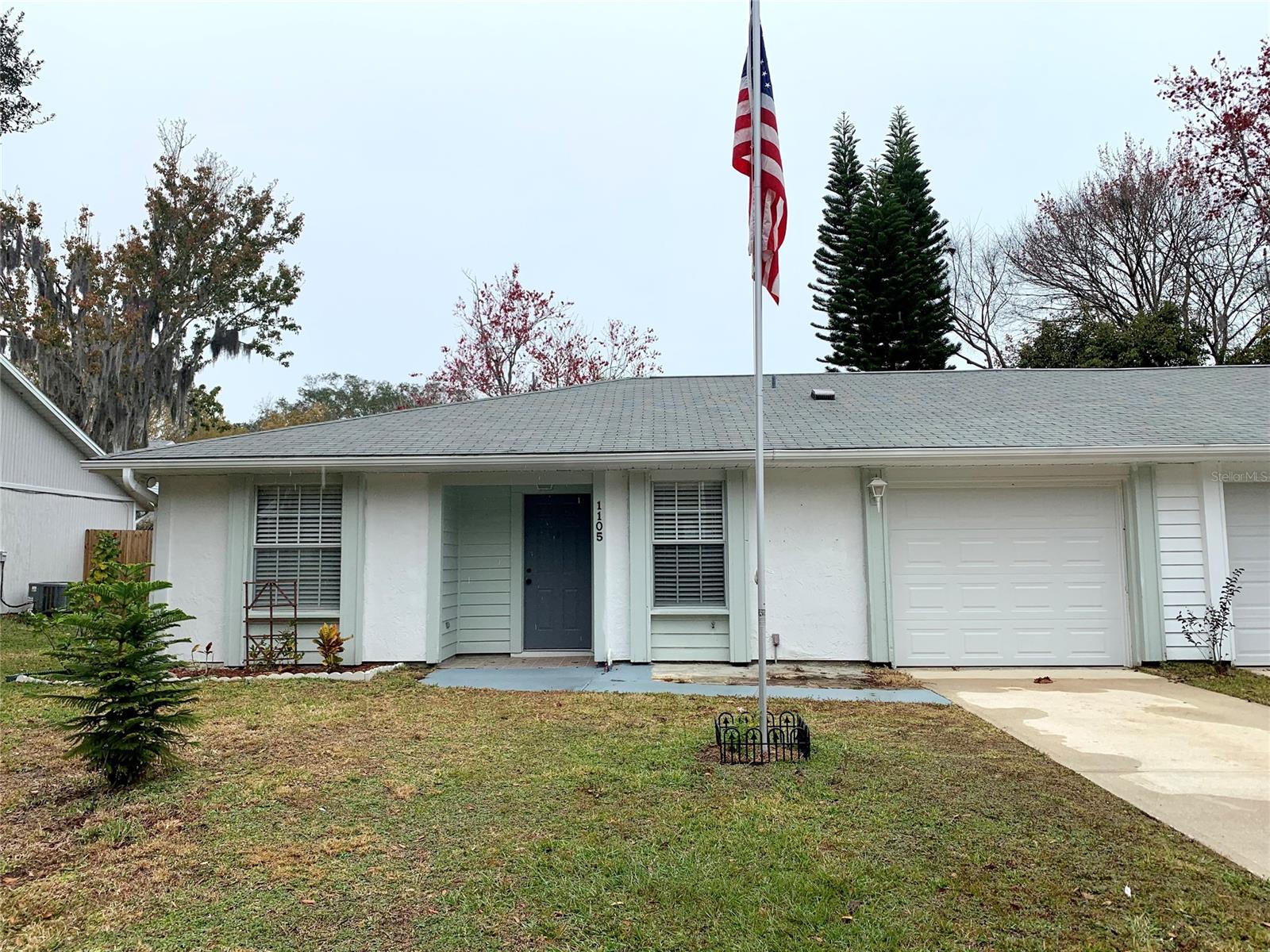 Beautifully remodeled with open living and natural light! Plank-style flooring throughout. Many places to gather friends and family together ... from the delightful kitchen featuring center island, SS appliances and tiled backsplash to the cozy fireplace in the living room or wander out the french doors onto the screened porch to entertain in your privacy fenced backyard. Freshly painted interior in 2022. Split bedroom floor plan. One car 20' x 11.8 garage with laundry area and attic access. Show your pride of country with the flag / pole in the front yard. Popular neighborhood has no HOA and centrally located with easy access to shopping, restaurants, medical facilities, Port Orange City Center, I-95 and the beaches. Come enjoy the FL lifestyle in this charming, move-in ready home! Staging decor does not convey. All MLS information intended to be accurate but cannot not guaranteed - Buyer to confirm. ;Water: City