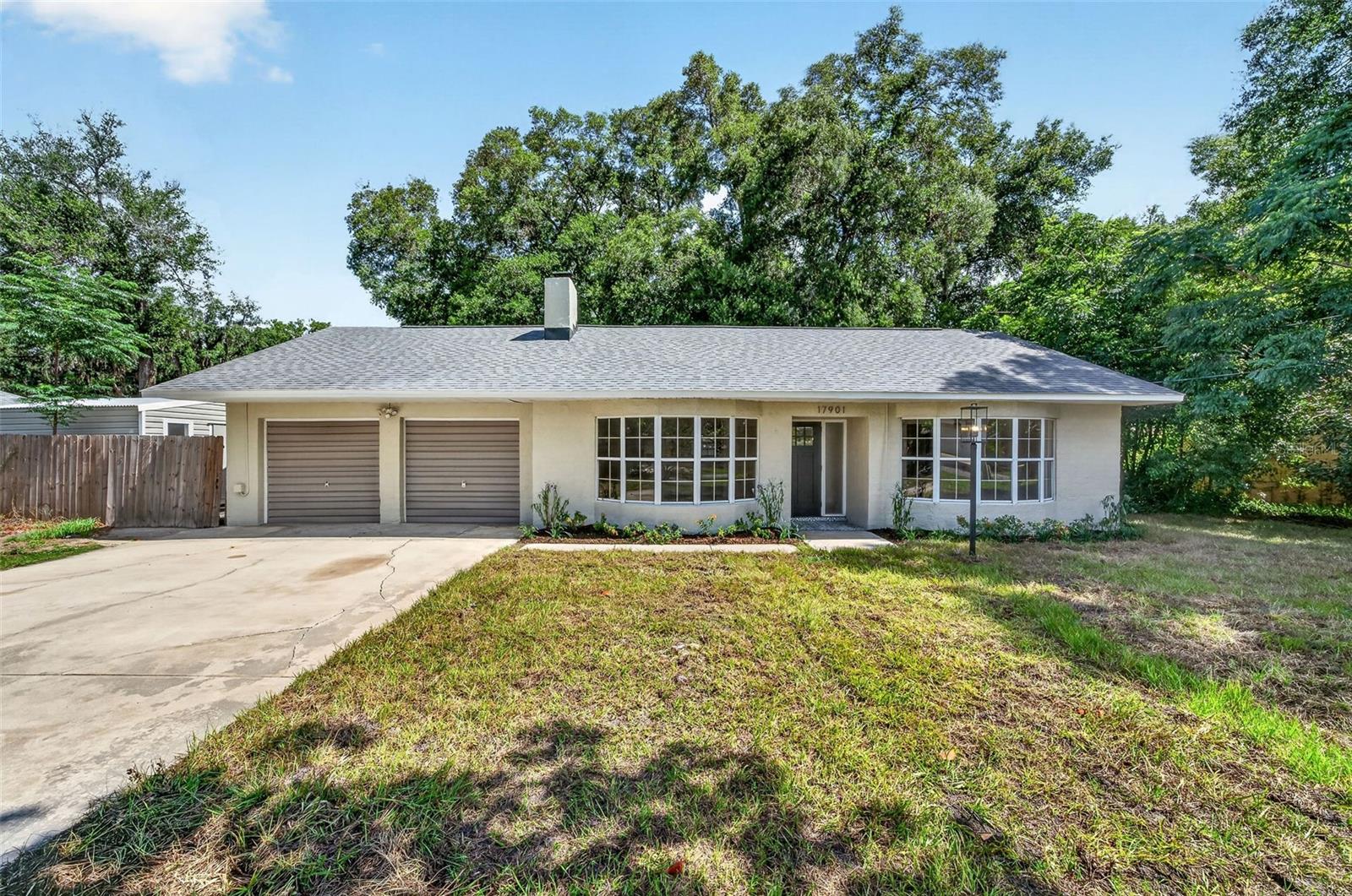 Welcome to 17901 Palm Street, a beautifully updated 2-bedroom, 2.5-bath home offering approximately 1,607 square feet of living space on a spacious 0.33-acre lot. This move-in-ready property has been thoughtfully renovated from top to bottom, combining modern finishes with major system upgrades for peace of mind. 
Step inside to discover fresh interior paint, brand-new luxury vinyl plank flooring and carpet throughout, updated lighting and hardware, and a bright, welcoming floor plan. The completely remodeled kitchen features custom cabinetry, stunning stone countertops, and stylish finishes that make it the true centerpiece of the home.
Recent improvements include:
• New exterior and interior paint 
• New custom kitchen cabinetry 
• Newly installed custom stone countertops 
• New luxury vinyl plank flooring and carpet throughout 
• New lighting and hardware throughout the home 
• New electrical devices throughout the house 
• New plumbing fixtures throughout the home 
• New electrical panel 
• New water heater 
• New drainfield 
Outside, enjoy the Florida lifestyle with your own pool and generous backyard space, perfect for entertaining, relaxing, or creating your dream outdoor oasis. Situated in Umatilla, known as "Nature's Hometown," this home offers convenient access to local lakes, parks, and outdoor recreation while maintaining a peaceful small-town atmosphere. 
With extensive upgrades already completed, this turnkey home is ready for its next owner to move in and enjoy. Schedule your private showing today!