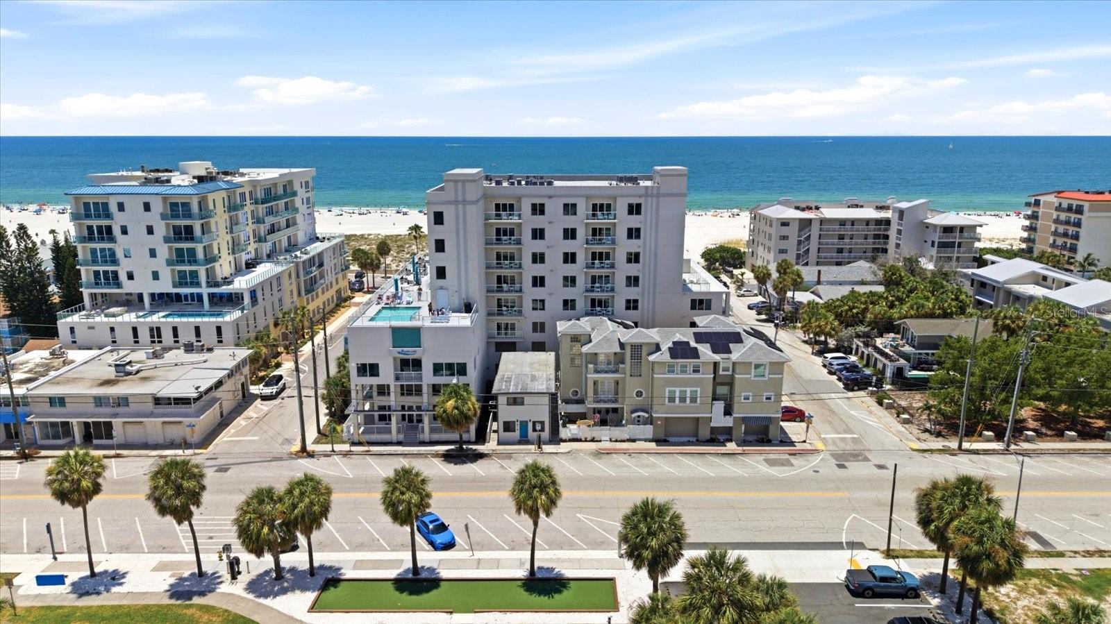Welcome to Avalon Club, where the convenience of resort living meets the beauty of Clearwater Beach. This beautifully furnished 3 bedroom, 3 bath residence offers 1,393 square feet of thoughtfully designed living space just steps from the Gulf of Mexico. Whether you're searching for a private beach retreat, an investment property, or the perfect combination of both, this residence offers the flexibility of permitted nightly rentals.
Designed with comfort and entertaining in mind, the open living and dining areas flow seamlessly into the well appointed kitchen, creating an inviting space to gather after a day at the beach. Three spacious bedrooms and three full baths provide plenty of room for family and guests, making this floor plan especially desirable for vacation rentals. Enjoy your morning coffee or unwind in the evening from your private balcony while taking in the coastal atmosphere.
Owners have the option to participate in the onsite management program, allowing for a truly hands off ownership experience. From sunrise walks along the beach to evenings at Pier 60, everything that makes Clearwater Beach one of Florida's most sought after destinations is just outside your door. Spend your days by the heated pool, enjoy the fitness center, or explore the nearby waterfront restaurants, boutique shopping, and local attractions, all within walking distance.
Few properties offer the opportunity to enjoy one of Florida's most celebrated beach destinations while also providing the flexibility to generate rental income. Whether you're building your investment portfolio, completing a 1031 exchange, or simply looking for a place where every visit feels like a vacation, this residence offers an exceptional combination of location, lifestyle, and income potential in the heart of Clearwater Beach.