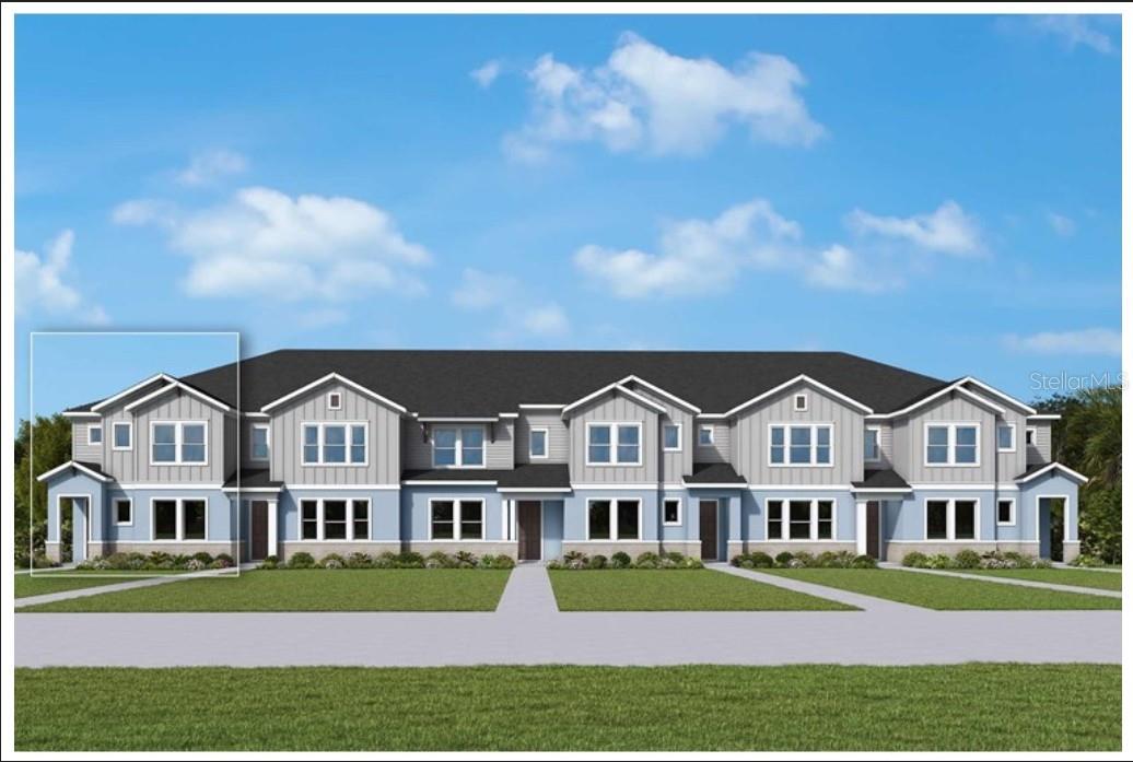 Under Construction. Experience the award-winning craftsmanship and thoughtful design that define every David Weekley Home in the brand-new Darwin floor plan located in PALMERAS at Crossprairie. This spacious and open corner-unit townhome offers 1,802 sq. ft. of a beautifully designed living space with 3 bedrooms, 2.5 baths, and a 2-car garage. Large windows throughout the home provide an abundance of natural light and create a bright, airy atmosphere.
The Pebble Creek Designer Inspiration Package offers timeless elegance with carefully curated finishes and stylish details throughout the home. Tile flooring throughout the first floor and the open-concept layout creates the perfect setting for entertaining and everyday living.
This home also includes stainless steel kitchen appliances, washer and dryer for added convenience, and window blinds throughout. Take advantage of never-before-seen incentives for the first 10 buyers, including a guaranteed low fixed interest rate of 4.99% while the home is under construction, plus all allowable closing costs covered. Don’t miss this incredible opportunity to own a beautifully designed corner-unit David Weekley Home in PALMERAS at Crossprairie!