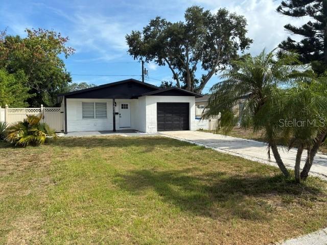 Rare Find--Completely renovated and updated 3-bedroom, 1.5 bath ranch home in the heart of this well-maintained neighborhood with landscaped Waterfront Bay Homes. Renovations include new bathroom fixtures/vanities, new paint, appliances, and an updated kitchen with new shaker cabinets and solid surface countertops.  Private backyard with a fully enclosed 6-foot privacy fence and a sliding glass door leading to a 12X15 Deck. Light, bright, and open floor plan. New energy-efficient A/C.  Plenty of storage with a single-car attached garage and a large shed in the backyard. Home even includes an inside laundry room with a sink. Close to Shore Acres Community Recreation Center and New Speer YMCA. One of the best, central locations and only minutes from St. Petersburg’s amazing Downtown, with easy access to I275 and Tampa Airport. One-year lease required. Shorter-term leases are available at different rates. Applicant pays $49.99 to process on RentSpree. Home is leased unfurnished.  All lease applications MUST be submitted through RentSpree https://apply.link/BNhi2hA