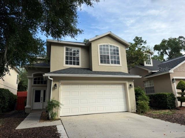 The Springs, a Gated Community with Manned Security and Patrol, Walk to the Residents Only Park with a Spring Fed Lake, Community Pool, Clubhouse, Gazebo, Tennis Courts, Basketball Court and Playground.  Beautiful Oak Trees are all over the Neighborhood, Truly a Special Place to Live.  Engineered Hardwood Flooring throughout the downstairs, Kitchen has Shaker Cabinetry, Stainless Steel Appliances, The Floor Plan is Open Concept with the Great Room, Kitchen and Dining Room all Open. Great Room has a 20' Ceiling with a Balcony open from the upstairs.  The Primary Suite is Spacious with a Whirlpool Tub, Separate Shower and Walk in Closet.  Bed Room 2 and 3 have Large Windows and Generous Closets.  The Inside Downstairs Laundry Room has built in Cabinets and Storage.  Roof was installed 6/2021.  Close Proximity to I-4, Shopping, Sanford, New Smyrna Beach, Disney, Seaworld and Advent Health Hospital and Orlando Health Lake Mary Hospital.  A beautiful Home ready for a new family.