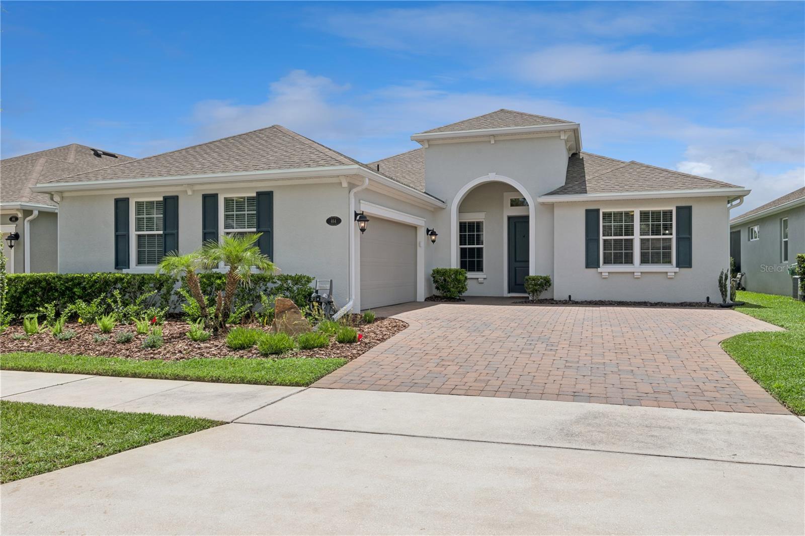Welcome to your private Florida oasis, designed for the ultimate indoor-outdoor living experience with premium lot, NO rear neighbors! Located in the highly sought-after Victoria Hills community of DeLand, this stunning home features a seamless open floor plan highlighted by premium upgraded finishes that bring modern elegance to every room. Large glass doors effortlessly connect the light-filled indoor spaces to a spectacular backyard setup, boasting a pristine in-ground pool fully enclosed within a massive, modern screened lanai. Whether you are hosting a lively gathering or unwinding under the comfortable covered lanai space, this outdoor area offers the perfect blend of sunshine and shade for effortless, resort-style entertaining. Living in Victoria Hills means embracing an exceptional lifestyle. This premier, master-planned golf community features a championship 18-hole course, rolling hills, scenic walking trails, and parks. Residents enjoy access to fantastic amenities, including a resort-style pool, fitness centers, tennis and pickleball courts, and the popular neighborhood clubhouse and grille. It provides a peaceful, golf-cart-friendly retreat that is still incredibly convenient to excellent shopping, medical facilities, and the vibrant, award-winning shops and dining of historic downtown DeLand