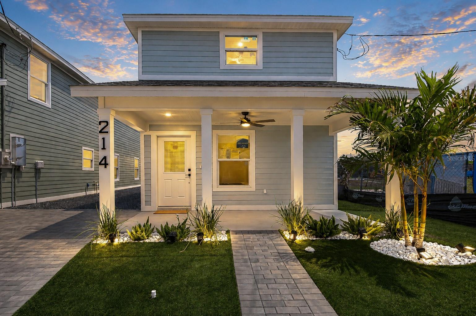 Step into this gorgeous, stylish, modern NEW construction home. Low-maintenance living located in the desirable community
of Bradenton, Florida. Move-in ready and thoughtfully designed with today's
lifestyle in mind, this beautifully crafted two-story residence offers 1,606
square feet of bright and inviting living space featuring 3 bedrooms, 2
bathrooms, and an open-concept layout ideal for both everyday living and
entertaining. The light-filled interior showcases contemporary finishes throughout, including sleek tile
flooring, crisp neutral tones, and a spacious kitchen with stylish cabinetry, backsplash,
stainless steel range, cook hood and dishwasher, ample counter space, and a
breakfast bar overlooking the living and dining areas. A striking modern
staircase immediately commands attention, featuring a sleek black metal cable
railing with horizontal cable accents that enhances the home's clean
architectural lines and contemporary design. Large windows flood the home with
natural light, creating a fresh, airy, and welcoming atmosphere.


The thoughtfully
designed floor plan offers both privacy and functionality, with generously
sized bedrooms and beautifully appointed bathrooms. The downstairs primary
suite serves as a peaceful retreat with plenty of room to relax and unwind,
complete with an ensuite bath featuring a new vanity and a beautifully tiled
tub/shower combination accented by stylish barn-style sliding glass doors for a
modern touch. Outside, enjoy
impressive curb appeal with brand-new landscaping featuring no-maintenance
AstroTurf in the front yard, a lush green, newly laid sod backyard, with a
spacious 48-foot paver driveway. The backyard features a fence along the rear
property line, adding definition to the outdoor space while providing plenty of
room for outdoor entertaining, gardening, play, or simply relaxing and enjoying
Florida's beautiful weather. Residents enjoy a
prime Bradenton location near State Road 64, Upper Manatee River Road, Lakewood
Ranch Boulevard, and I-75, providing convenient access to downtown Bradenton,
Sarasota-Bradenton International Airport, and top-rated golf courses. Just
minutes away, you'll find the scenic Riverwalk, the vibrant Village of the
Arts, the Bishop Museum of Science and Nature, and the WORLD-FAMOUS beaches of
Anna Maria Island. Adding to the area’s appeal, Freebee offers complimentary
door-to-door transportation service that makes it easy to explore downtown restaurants,
attractions and local events without ever needing to drive.Ideally situated
near shopping, dining, entertainment, parks, and Gulf Coast beaches, this
exceptional home offers the perfect blend of modern design, comfort,
convenience, and value. Whether you're a first-time homebuyer, seasonal
resident, or investor, this gorgeous new modern construction home is an
opportunity you won't want to miss.