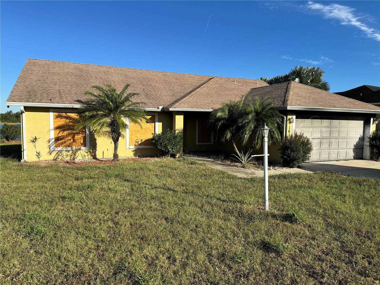 This house was involved in a fire and is being sold as-is.  Enter with caution.
