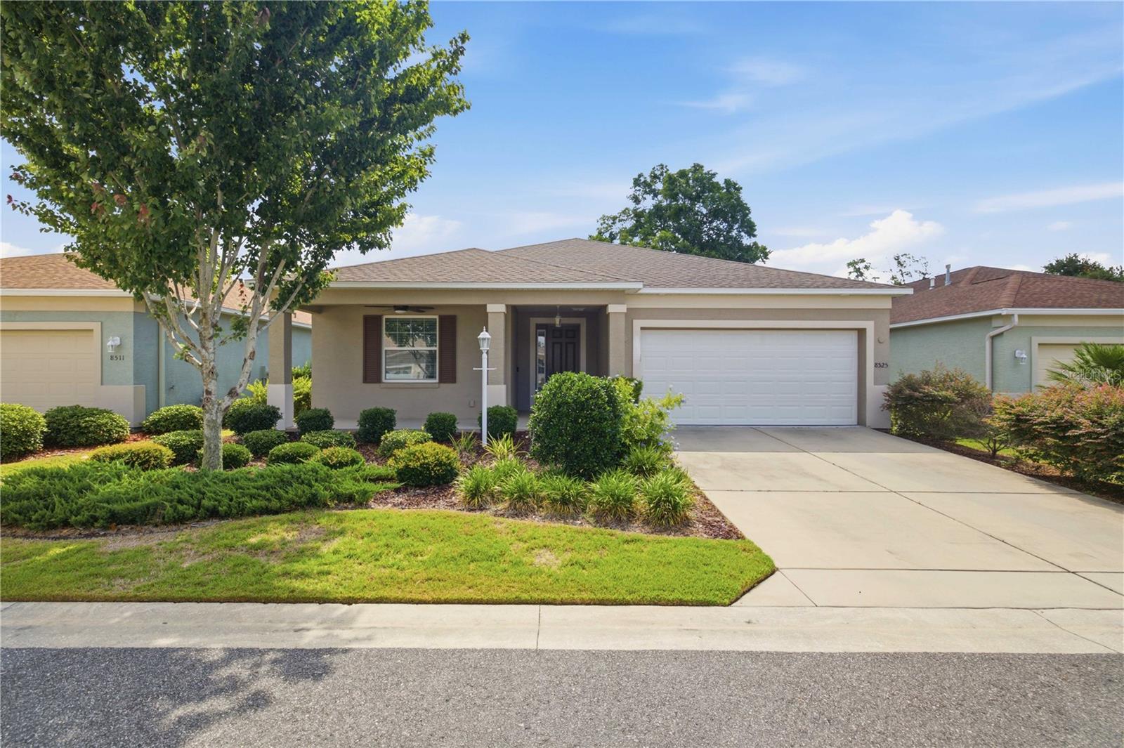 Welcome to this beautifully maintained 3-bedroom, 2-bath home built in 2019, offering modern comfort and move-in-ready convenience. The open-concept floor plan creates a bright and inviting living space, perfect for both everyday living and entertaining. The spacious kitchen overlooks the main living area and provides ample cabinetry and counter space for all your cooking needs.

The primary suite offers a private retreat with a generous walk-in closet and en-suite bath, while two additional bedrooms provide flexibility for guests, family, or a home office. For added value and peace of mind, the home includes an owned water softener system (not leased), saving the new owner ongoing monthly costs. Washer and dryer are also included, making your move even easier.

Enjoy low-maintenance Florida living with a beautifully kept property conveniently located near shopping, dining, medical facilities, golf courses, and local attractions. Whether you're looking for a primary residence, seasonal getaway, or retirement home, this property is ready to welcome you home.