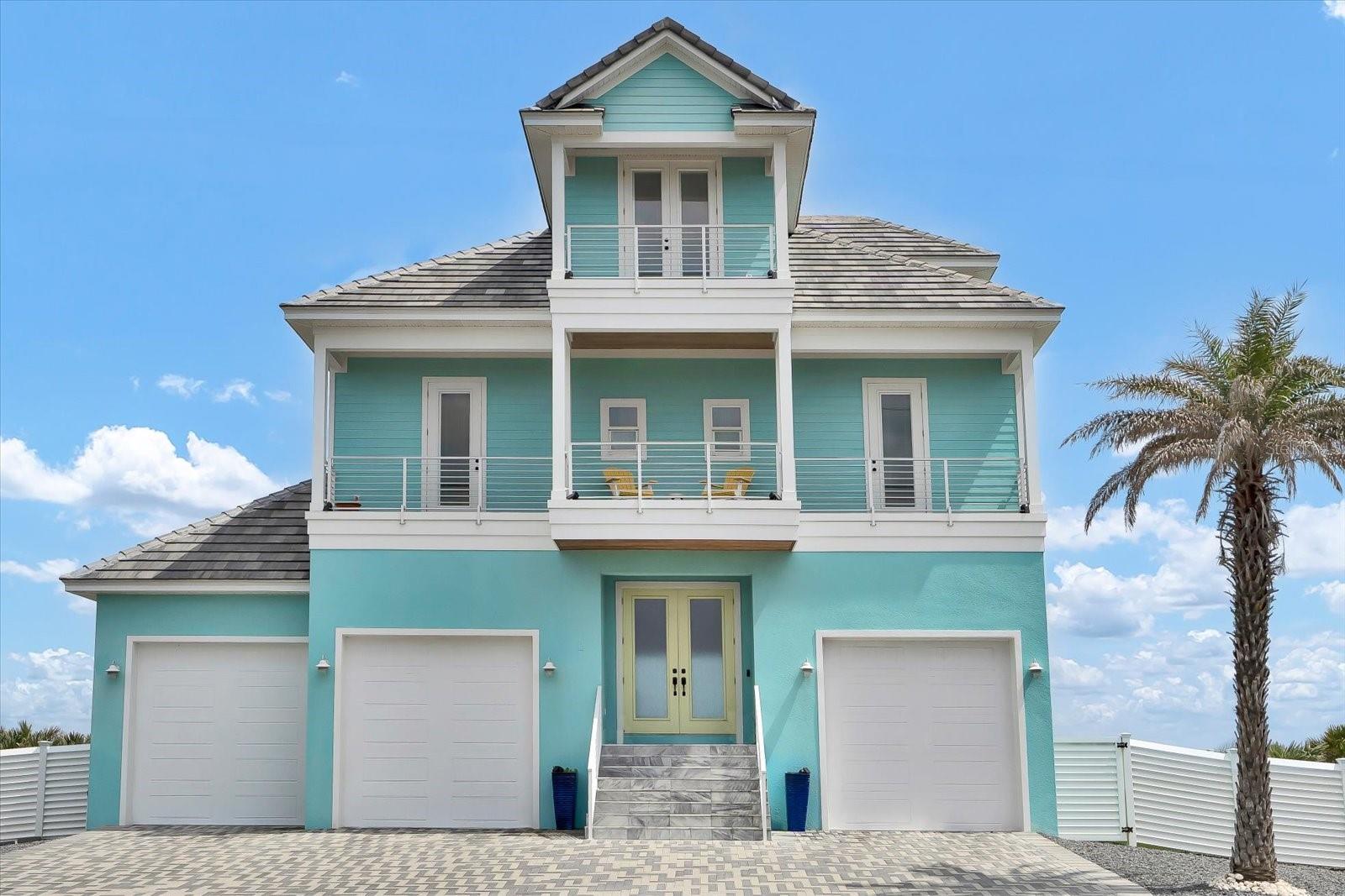 PRICE IMPROVEMENT!! EXCEPTIONAL OCEANFRONT VALUE!!
Now offered at a newly improved price, this stunning three-story oceanfront residence delivers luxury coastal living at an exceptional value. Designed for both elevated everyday living and unforgettable entertaining, this custom-built 2017 home features a private beach walkover and breathtaking views that stretch from the Atlantic Ocean to the Intracoastal Waterway.
Offering four spacious bedrooms and three full baths, the open-concept design is anchored by elegant marble flooring that flows seamlessly from the interior living space to the outdoor saltwater pool patio, creating a true indoor-outdoor experience. Expansive 8-foot, four-panel sliders frame uninterrupted ocean views and open the home to sea breezes and natural light.
The chef’s kitchen is beautifully appointed with double ovens and generous prep space, all overlooking panoramic ocean vistas. Bamboo flooring spans the second and third levels, where front and rear balconies provide the perfect setting for sunrise coffee, sunset cocktails, and Intracoastal sunsets. A residential elevator offers convenient access to all floors.
Outdoor living is exceptional, featuring a gas fireplace, outdoor kitchen with new refrigerator, exterior Bose speaker system, putting green with sand trap, outdoor shower, and a dedicated dog run, all within a fully fenced, professionally landscaped yard with turf and rock accents.
Additional highlights include an oversized three-car garage, Tesla EV charger, RV hookup accommodating up to a 30-foot RV, impact windows and doors with additional hurricane shutters on select entries, a tankless gas water heater, and a new 2024 A/C system. Laundry rooms on both the first and third floors, ample parking, and stunning views from nearly every room complete the offering.This is more than a home. It is a rare oceanfront lifestyle opportunity, now available at an improved price. Schedule your private tour and experience beachfront living at its absolute best.