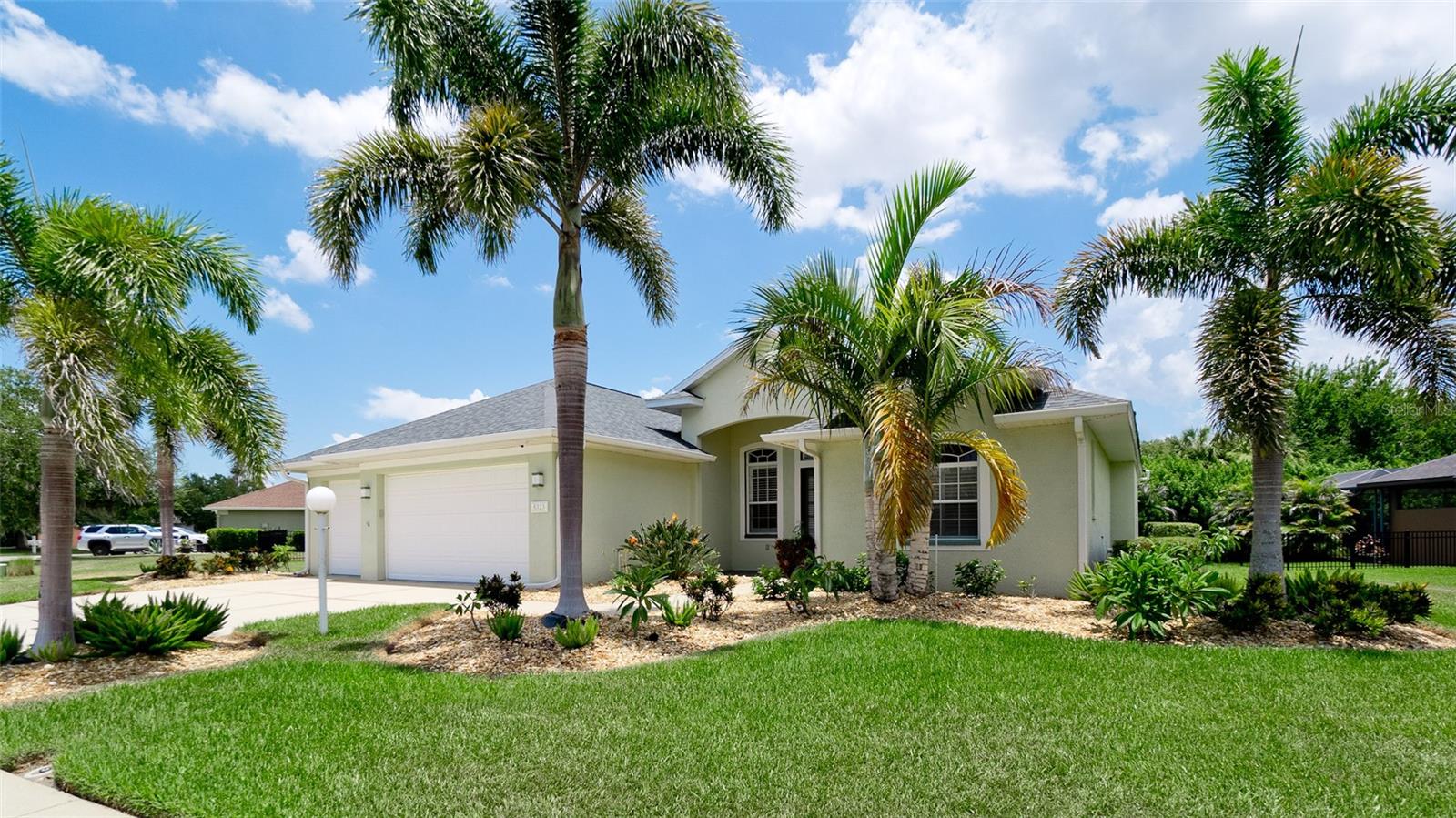 Ancient Oaks is such a special place to live.  The community is blessed with beautiful lakes, mature oak trees, preserves, parks, wildlife and open spaces that create a natural setting.  Whether enjoying a morning walk, an evening sunset, or simply relaxing in your backyard, there is much to appreciate about Ancient Oaks.  NO CDD FEE and low HOA fees are an added bonus.   Located near newer Public and private schools.   The original owners have meticulously maintained this home.  In 2025 the pool and pool deck went through an entire remodel including mechanicals that updated the concrete deck to travertine, replaced all the tile, resurfaced the pools foundation with newest pebblecrete available.  Other notable updates include: 2018 AC, 2019 Roof, 2018 garage door motors, 2024 hot water heater, 2023 Refrigerator, 2025 dishwasher, 2025 convection microwave, 2020 solar hot water heater, 2022 washer and dryer,  2022 convection oven.  This 4 bedroom 3 full bathroom, 3 car garage,  pool home located on an premium preserve lot checks all the boxes.   Fantastic layout!! This one is a must see.