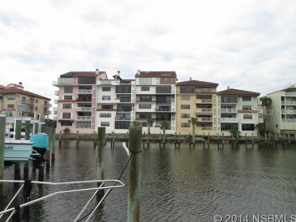 Marina Point Daytona's Premeier Intracoastal Boating Community. This lovely condominium home faces north west. With three balconies to enjoy views of the Intracoastal. Three bedrooms, two baths. Neutral dÃ©cor. Maintenance fee includes: boat dockage, which is assigned according to size and availability. Rental and pet restrictions, all measurements are approximate. Being Sold "As Is" inspections welcomed! Qualified buyers only! ;LocationDescription: Condo ;Water: City