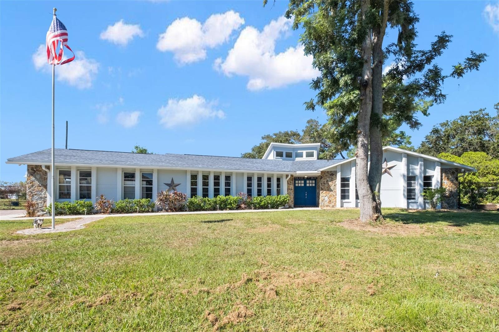 Welcome to an exceptional 4-bedroom, 2-bathroom home on a spacious 1.1-acre lot; Roof installed 7/2021, Electric Panel 3/2020, HVAC 7/2017 This property offers the perfect blend of comfort, style, as well as room to roam.
As you step inside, you're greeted by the warmth of a fireplace that creates an inviting focal point. High ceilings as well as a skylight contribute to the airy and open atmosphere. Natural light cascades into the living space.
The heart of this home is the large, fenced-in backyard that provides an expansive and secure area for outdoor activities, gardening, or simply enjoying the fresh air. It's a private oasis where you can unwind and create lasting memories.
With a 2-car garage, you have plenty of space for parking and storage, ensuring that your vehicles as well as belongings are well taken care of.
This 4-bedroom, 2-bathroom home on 1.1 acres with a big fenced-in backyard, a welcoming fireplace, high ceilings, and a skylight is the perfect setting for a comfortable and enjoyable lifestyle. It offers both indoor and outdoor spaces designed to enhance your everyday living experience.