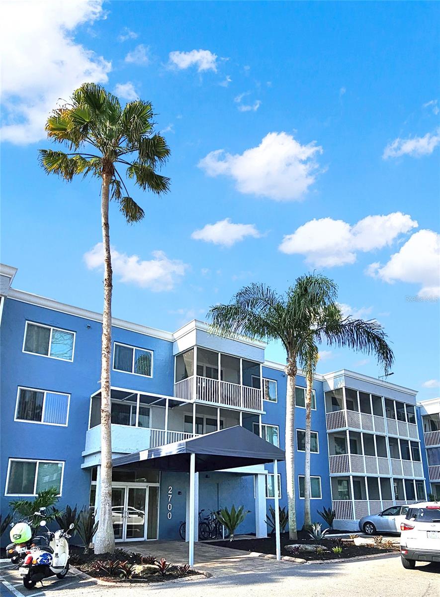 Welcome to the luxurious gated community of Sarasota Palms! This beautifully updated first-floor condo is a perfect blend of comfort, convenience and elegance. As you enter the home, you will be greeted by the beautiful tray ceilings and the warmth of the solid wood cabinetry and granite countertops in the kitchen, with the same tasteful upgrades carrying on into the bathroom. This home also features updated laminate flooring in the bedroom, recently installed double paned hurricane windows and sliding doors, and a screened in porch for you to sit outside and enjoy your morning coffee. The clubhouse is a fantastic amenity for residents, featuring a fully equipped fitness center, sauna, upgraded theatre room, billiards room, and business center, complete with WiFi throughout the community. You'll also have access to the largest pool and fitness center of any association in Sarasota County. Bring your furry friend to the large fenced dog park or enjoy the playground and tennis courts. Host a barbecue in the grilling and picnic area or take a relaxing walk around the lake. This condo is conveniently located near the Ed Smith Stadium, the spring training home for the Baltimore Orioles. You'll also be just minutes away from downtown Sarasota and the nearby marina. For beach lovers, St. Armand's Circle and Lido Key are only 5 miles away, offering some of the most beautiful powder sand beaches in the world. Plus, the Sarasota/Bradenton International Airport is just a short 5-mile drive away. This condo is perfect for those who value comfort, convenience, and luxury living. Whether it’s a primary residence, second home, or an investment, don't miss out on the opportunity to make this yours! Seller financing and rent-to-own options are available. Seller financing available with 40% down payment, at a 6.9% interest rate with a 1 year balloon period on a 10 year amortization schedule. Other terms can be offered with 20% down.