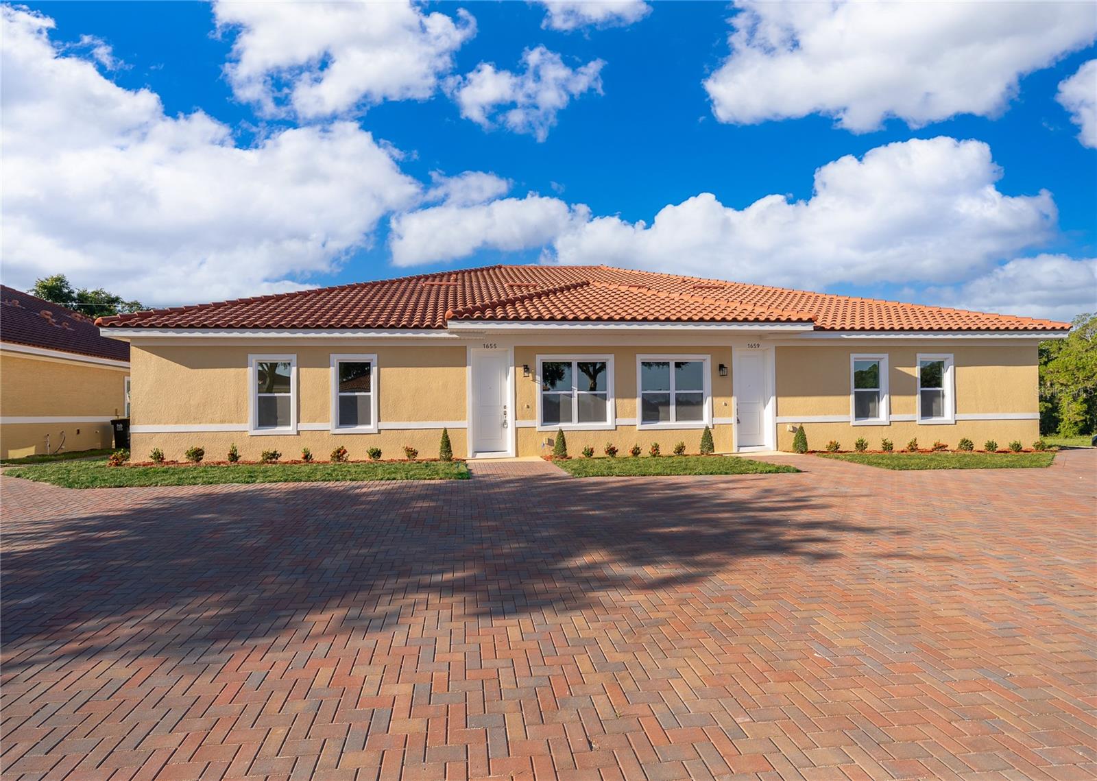 Welcome to Tuscany Preserve, one of Poinciana’s most desirable gated communities! This brand-new 2026 villa offers 3 bedrooms, 2 bathrooms, and a spacious open-concept layout designed for comfortable modern living. What makes this property truly special is its larger floor plan, offering almost 200 additional square feet compared to other similar villas in the community, making it the only home of its kind with this size and a highly desirable option for buyers looking for extra space.

The home features a contemporary kitchen with stainless steel appliances, beautiful ceramic tile flooring throughout, modern finishes, and well-appointed bathrooms with designer tile details. Built with block construction and a tile roof, this villa offers durability, style, and low-maintenance living. No need to wait for new construction to be completed — this home is move-in ready!

Enjoy resort-style amenities including a clubhouse, fitness center, community pool, tennis courts, basketball courts, playground, dog park, sidewalks, and secure gated access. Conveniently located near shopping, dining, schools, and major roadways, this property is perfect as a primary residence, second home, or investment opportunity. Cable TV, internet, and pool maintenance are included in the HOA. Don’t miss the chance to own one of the most spacious and unique villas available in Tuscany Preserve!