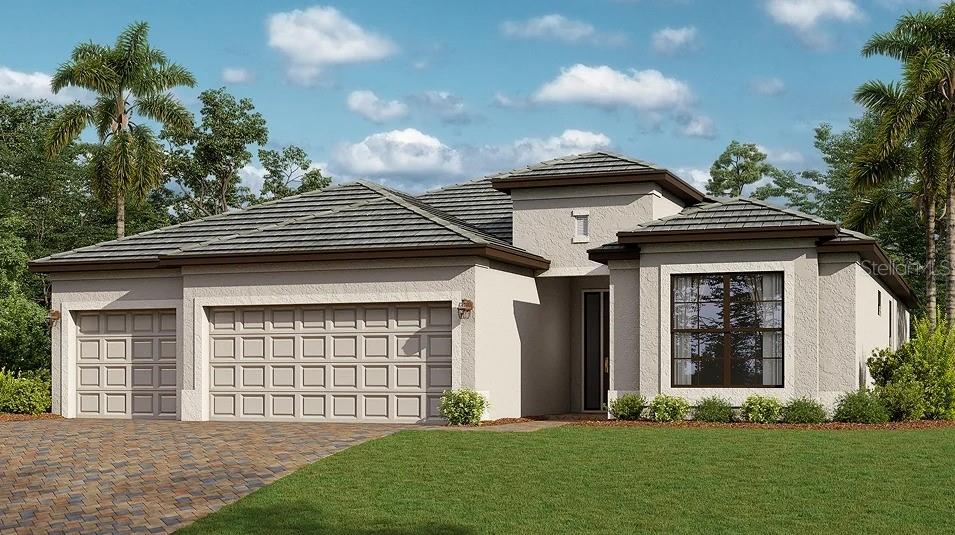 MOVE-IN READY!! This spacious single-story home features a formal dining room with elegant arched doorways, followed by an open layout among the Great Room, kitchen and breakfast nook, with access to a lanai. In addition to the owner’s suite, are three secondary bedrooms and a three-car garage for versatile needs. For those who call Rye Ranch® home, this community puts you close to countless shopping, dining and entertainment options. Embark on adventures like never before at amazing parks and recreational sites just nearby. Right across the street are highly rated schools, perfect for growing families. Prices, dimensions and features may vary and are subject to change. Photos are for illustrative purposes only.