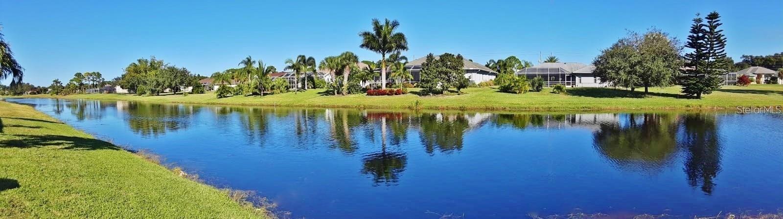 DOUBLE WATER FRONT LOTS IN THE DESIRABLE LONG MEADOW SUBDIVISON OF ROTONDA WEST. Seller prefers to sell both lots together (#845 and #847 are each listed for $69,000). Build the home of your dreams situated on this peaceful wide fresh water canal (165 ft of waterfront) with beautiful homes and manicured lawns to compliment yours. Plenty of room for a pool! Cruise around in your pontoon boat or kayaks for leisure or head down to the Hills Country Club and enjoy lunch or sunset dinners, ALL from your backyard. This is a WATER FRONT GOLF PARADISE community where residents wave to you as you pass by. This location has quick access out of the community to get you on your way. Situated in the middle of the CAPE HAZE PENINSULA, you are a short drive from miles of SANDY BEACHES, multiple MARINA'S and BOAT RAMPS everything you need to enjoy the great Florida outdoor lifestyle. BROADMOOR PARK is 1 mile away with 3 miles of of trails for you to enjoy biking & walking in nature and you are in close proximity to one of the entrances to the Cape Haze Pioneer Trail which can connect you to the Boca Grande trails through the Causeway Bridge. Enjoy 10 miles of wide boardwalks through the Peninsula and you can even take the scenic route to the Publix Shopping Plaza which is approx 3 miles away. The ROTONDA WEST COMMUNITY offers 99 holes of GOLF and a large community center. In the Rotonda Community Park there are 2 tennis courts, playground, picnic shelters, BBQ grills and additional multiuse paved trails. The BOCA GRANDE CAUSEWAY in only 10 minutes away. Boca Grande is known for their pristine beaches , unique shops and world class FISHING. You can take a short drive to downtown Englewood for shopping, restaurants, a public boat ramp, public beaches and the famous Farmers Market every week. There is an RV and boat parking storage area within the community. NO protected tortoise are nesting on this lot.If that is not enough to entice you, in addition to all of the activities available within the community, world-class fishing and internationally acclaimed beaches are also nearby. Experience the beauty of Southwest Florida and everything it has to offer. The PLAT OF SURVEY is available.