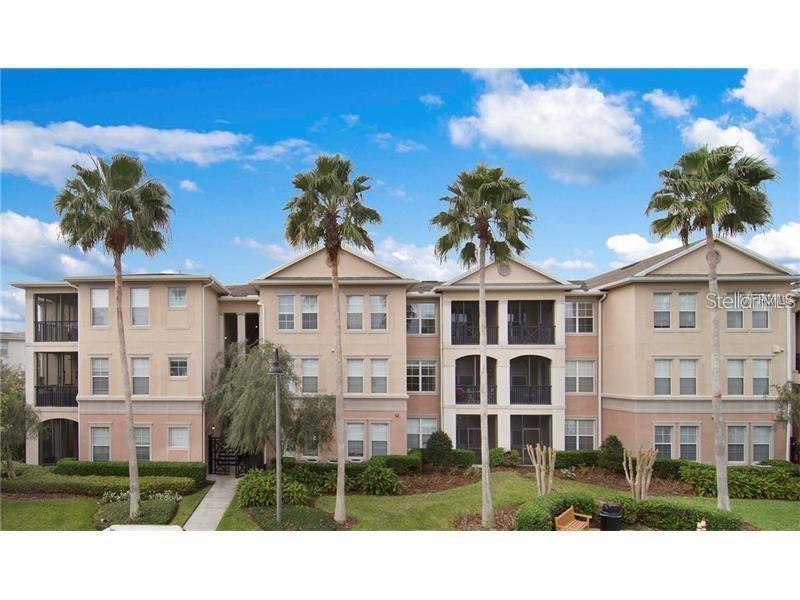 Virtually Staged. Imagine coming home to a resort-style community just minutes from Walt Disney World! This beautiful 3 Bed + 2 Bath top-floor unit is located in the highly sought-after Horizon West area of Windermere, where comfort, convenience, and an exceptional location come together. Perfectly situated directly across from the clubhouse with easy elevator access, this bright and spacious home offers relaxing views from the private screened balcony overlooking the community's extensive amenities. The open, split floor plan features tile flooring throughout the main living areas, carpet in the bedrooms, and gorgeous crown molding. The lovely kitchen has granite countertops, 42" maple cabinetry, quality appliances, upgraded fixtures, and a large walk-in pantry.  Lakeside's amenities include two resort-style pools, fitness center, volleyball courts, and a spacious clubhouse. Located just minutes from Disney, Lake Side Shoppes, Hamlin Town Center, tons of restaurants and top-rated schools! Call today to schedule a viewing!