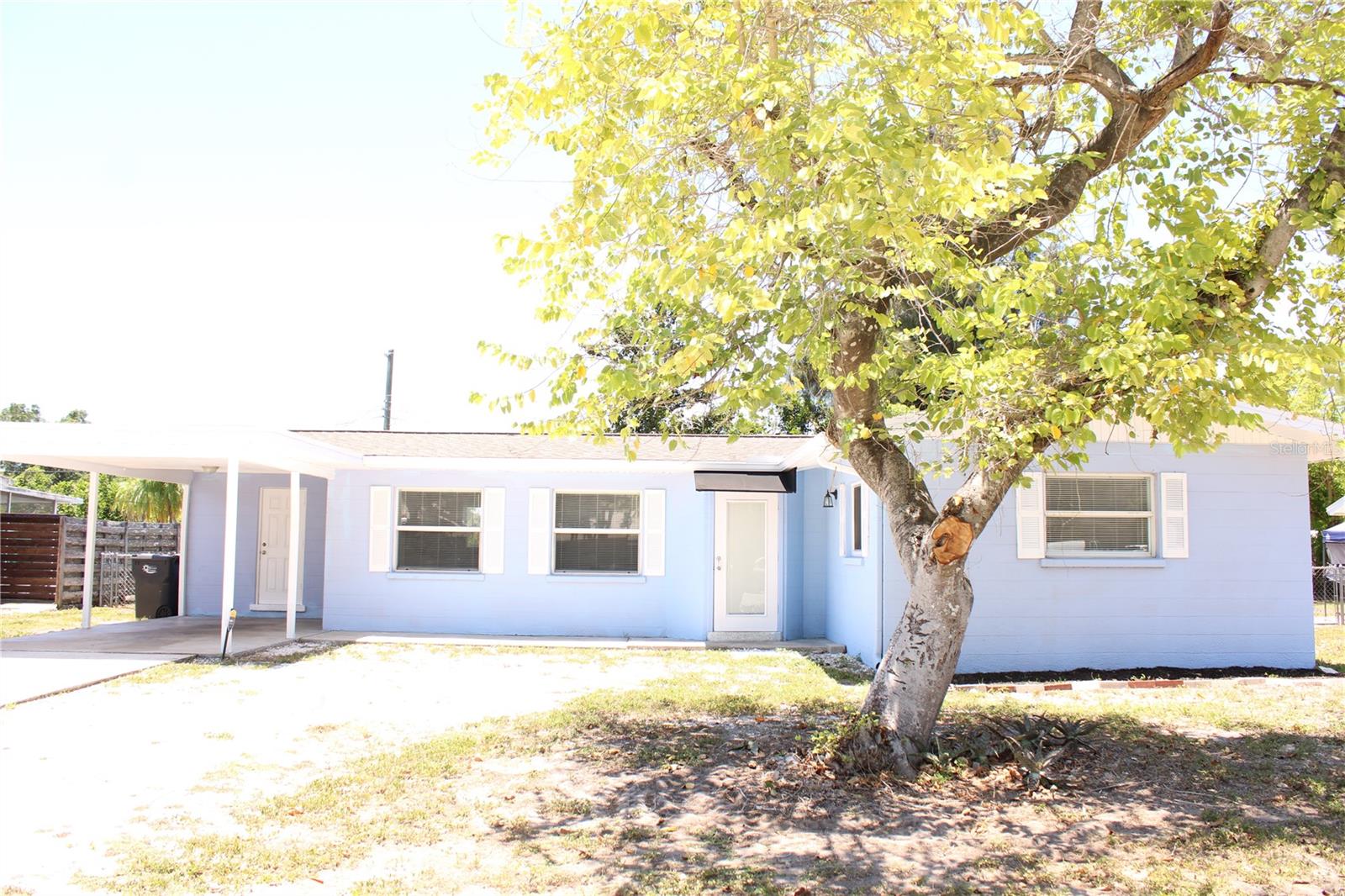 WAGNERS CLEARVIEW welcomes you home. New to the rental market is this single family home featuring 3 bedrooms 2 bathrooms a large family room and bonus room that can be used as a game room, office or play room. This home has a totally fenced in back yard with an open patio to enjoy a BBQ with family and friends. There is a circular driveway to make ease of access and plenty of parking along with a single car carport. This home is centrally located off of 26th ST W in Bradenton and in close proximity to plenty of shopping, dining and so much more. Pets will be considered on a case to case with an additional pet fee, which varies depending on the number of pets and breed.