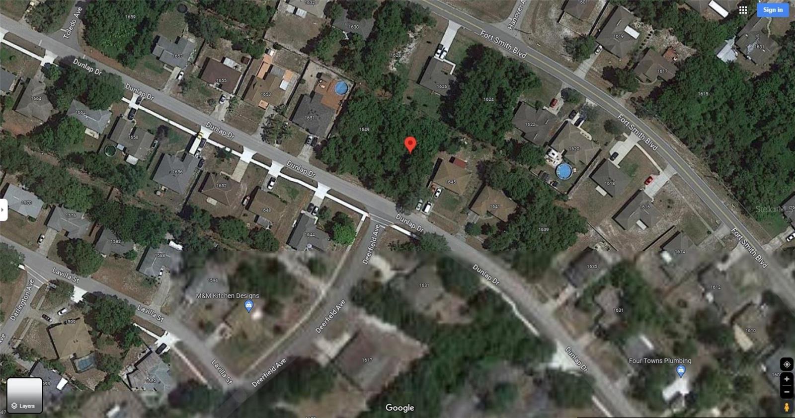 Residential Lot ready for Building Permit submittal.