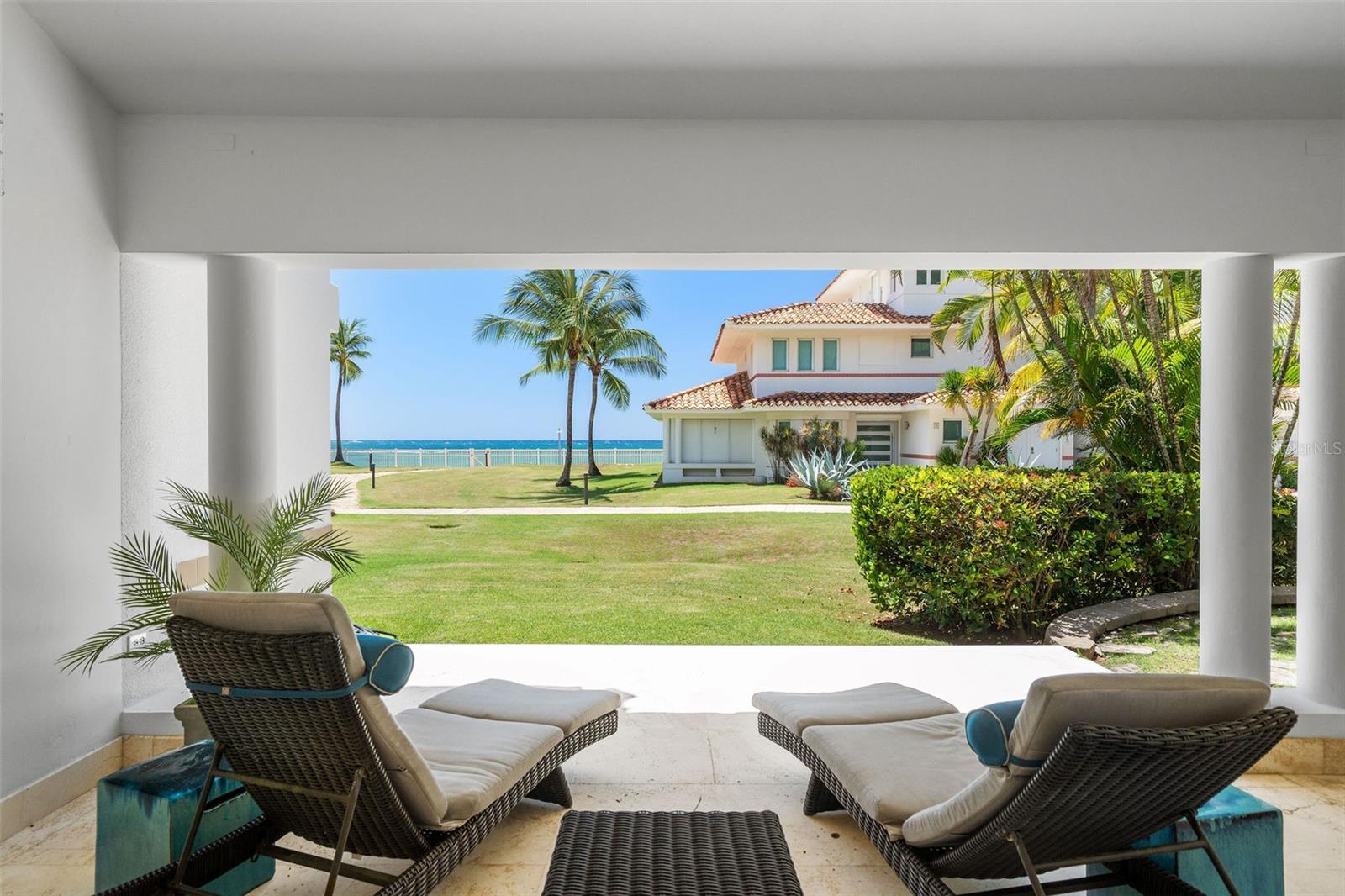 Newly designed three-story residence is nestled within The Cottages, an exclusive community of just 14 owners, offering breathtaking ocean views and a coveted location adjacent to Dorado Beach Resort. With unparalleled privacy and convenience, residents benefit from a shared backup generator and a cistern for seamless living. Ideally positioned near the ocean and a premier surf break, this home is a true coastal retreat. From the covered terrace, you'll soon be able to take in scenic views of the highly anticipated West Golf Course at Dorado Beach Resort.

Inside, the thoughtfully designed layout maximizes space and natural light. The first floor boasts a guest bedroom currently used as a living room adjacent to the formal living room with high-ceilings and ocean views. The second floor features a master suite with a private ocean-view terrace, a secondary bedroom, and a convenient laundry room. On the third floor, a junior suite with its own balcony offers a private escape with panoramic ocean vistas. A rare opportunity to own a slice of paradise in one of Dorado’s most coveted communities! Also available for lease.