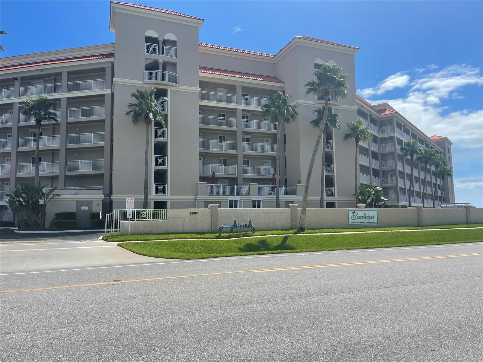 Sandpiper Oceanfront third floor two bedroom two bath. ;Water: City