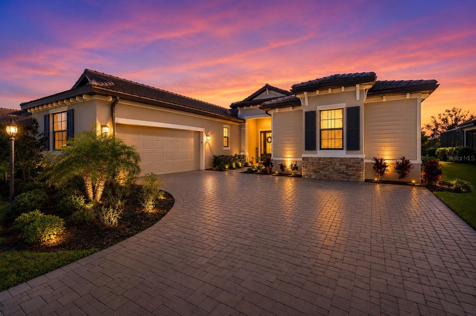 Rarely available within Lorraine Lakes, this Agostino model is one of only eight estate homes in the entire community. Built in 2024, this 3-bedroom plus den residence offers nearly 2,800 square feet of thoughtfully designed living space, featuring en suite baths in every bedroom, two additional half baths, and a reimagined spa-inspired primary suite.

Set against peaceful preserve and water views, the home blends privacy, comfort, and modern design within one of Lakewood Ranch’s most sought-after resort-style communities.

From the moment you enter, the dramatic 13-foot foyer and soaring ceilings create an impressive sense of space. The open-concept layout is designed for both everyday living and effortless entertaining, with expansive sliding glass doors that bring the outdoors in and showcase the tranquil setting beyond. At the heart of the home, the kitchen features abundant cabinetry, generous workspace, and an oversized island perfect for gathering with family and friends.

The thoughtful layout balances open-concept living with private retreats, creating a home that lives comfortably day-to-day while accommodating guests with ease. Privately positioned at the rear of the residence, the primary suite offers peaceful views, dual walk-in closets, and a reimagined spa-inspired bath featuring an expanded walk-in shower.

Beyond the home, residents enjoy access to Lorraine Lakes’ exceptional resort-style amenities, including a clubhouse, fitness center, resort-style pool, tennis and pickleball courts, restaurant, and on-site dining. Beyond the gates, residents enjoy convenient access to Waterside Place, University Town Center, championship golf, dining, shopping, entertainment, and the Gulf Coast’s renowned beaches.

Combining newer construction, an exceptional floor plan, and the exclusivity of Lorraine Lakes’ estate home collection, this residence presents a compelling opportunity within one of Lakewood Ranch’s most desirable communities.