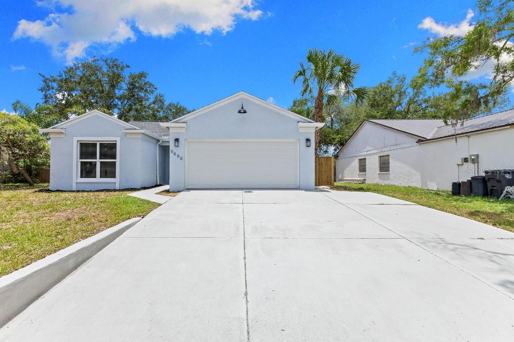 Completely Renovated in 2026! Welcome to Meadows Lake East, where modern updates meet everyday convenience. This move-in ready 3-bedroom, 2-bath home has been renovated from top to bottom with quality finishes throughout.
Major 2026 improvements include a new roof, new A/C, new water heater, new plumbing, new electrical, hurricane-impact windows, new impact sliding glass door, new front door, and new impact-rated garage door.
Inside you'll find luxury vinyl plank flooring throughout, a designer kitchen with quartz countertops, stainless steel appliances, and beautifully remodeled bathrooms with upscale finishes.
Outside, enjoy NO HOA and NO CDD, an oversized tandem driveway, attached two-car garage, and a 10-foot rear gate providing easy access for boat, trailer, or RV parking in the backyard.
Conveniently located just minutes from US-41, US-301, downtown Bradenton, Sarasota, shopping, dining, parks, and Gulf Coast beaches.

Some photos are virtually staged.
