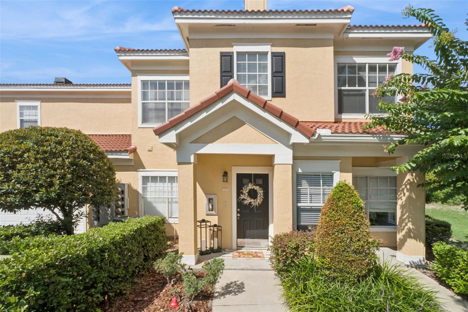 Welcome home to this charming 2-bedroom, 2-bath and 2 car garage condo in the desirable Arbor Lakes community in Sanford! This thoughtfully designed second-floor home features a split-bedroom floor plan, offering privacy with each bedroom having its own full bathroom and generous closet space. The bright and inviting living area flows seamlessly into the kitchen, where you'll find access to a private patio overlooking a peaceful wooded area—the perfect spot to enjoy your morning coffee or unwind after a long day.  All of the living space is conveniently located on the second floor, while the first floor boasts an oversized two-car garage, providing plenty of room for parking, extra storage, or hobbies.  Arbor Lakes is a gated community that has so much to enjoy including a community and fitness center, swimming pool, playroom and playground and an indoor basketball court!  Ideally situated for convenience, this home is just a half-mile from I-4, 2 miles from State Road 429, 1.5 miles from Publix, shopping, and a variety of restaurants, only 2.5 miles from the hospital and 15 minutes to the Sanford Airport. Whether you're commuting, running errands, or enjoying everything Sanford and the Lake Mary areas have to experience, you'll appreciate the home's central location.  Offering a functional layout, peaceful wooded views, and easy access to major roadways and everyday amenities, this condo is the perfect blend of comfort, privacy, and convenience.  Schedule your showing today!