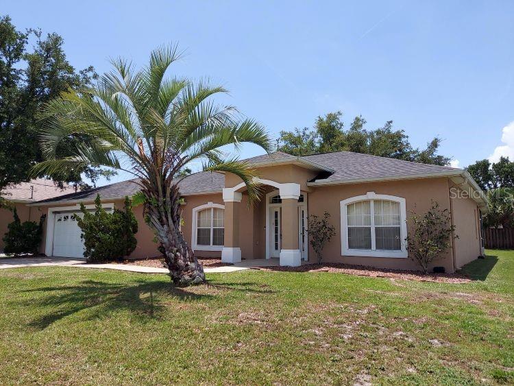 Check out this home located in Pine Lakes. Minutes from Schools, Restaurants and Shopping. As you walk in the front door you can see straight through the sliding glass doors and out onto the huge back porch and backyard. Living Room with tray ceilings and luxury vinyl plank flooring. Formal Dining Room with luxury vinyl plank flooring and big window for natural lighting. Nice size kitchen overlooking breakfast nook and out onto the screened in porch. Primary bedroom features tray ceilings, a huge bathroom with double vanities, garden tub, shower, separate water closet and Oversize walk in closet. Two guest bedrooms with separate bathroom and hallway door out onto the back porch. Nice size laundry room with cabinets. Oversize two car garage with garage door opener. At the end of the day you can sit outside on your screened in porch and relax. Enjoy Historic St. Augustine to the north, Flagler Beach with many restaurants and Daytona Beach to the South.