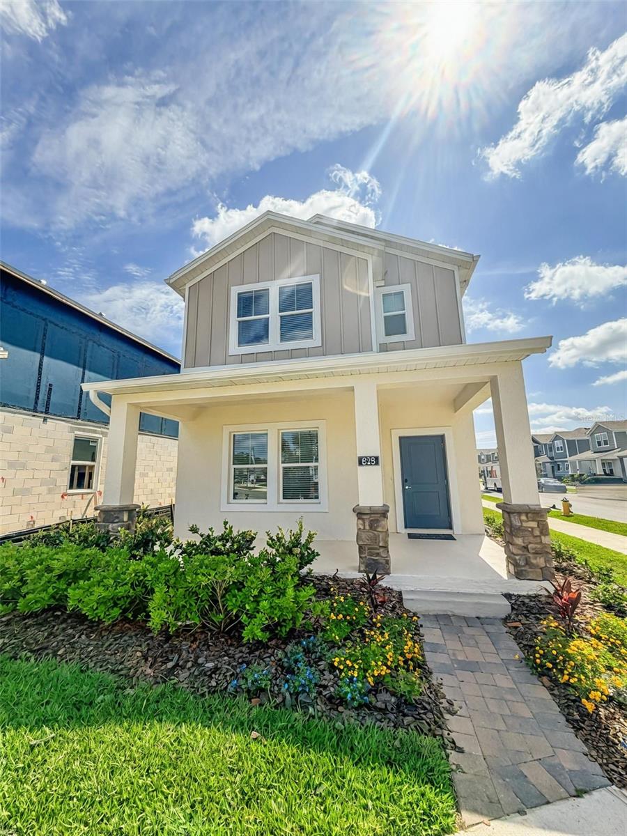 **Rates in the Mid to Low 5s - A unique incentive is now available on this property**
Why wait to build when you can own this meticulously maintained, never-occupied former model home, ideally situated on a corner lot in the quiet community of Rivington. This thoughtfully designed two-story residence seamlessly blends comfort and elegance, featuring a spacious first-floor layout with an inviting foyer that opens to a generous family room. The main level also offers a formal dining area for memorable gatherings, a well-appointed kitchen for culinary enthusiasts, a private guest bedroom, and a covered lanai perfect for outdoor living.

Upstairs, you’ll find two secondary bedrooms along with the expansive owner’s suite, complete with a full-sized bathroom designed for relaxation and convenience.

Residents of Rivington enjoy a vibrant lifestyle with access to a modern clubhouse and an array of resort-style amenities, including a sparkling swimming pool. The community is ideally located near the charming town of DeBary and surrounded by natural beauty, with nearby destinations such as Gemini Springs Park and the Black Bear Wilderness Area offering endless opportunities for outdoor recreation.

With convenient access to the SunRail station, commuting is effortless, while proximity to top-rated schools, shopping, dining, and major roadways—including US-17, I-4, and SR-429—ensures everything you need is within reach.