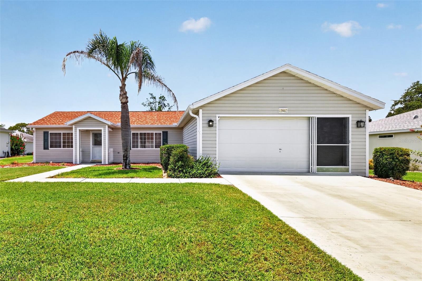 Welcome home to this move-in ready Chesapeake model located in the highly desirable 55+ community of Del Webb Spruce Creek Golf & Country Club! This popular split-bedroom floor plan offers 2 bedrooms, 2 bathrooms, an open-concept living and dining area, and a bright eat-in kitchen perfect for everyday living and entertaining. Relax year-round in the enclosed lanai featuring attractive river rock flooring.
This well-maintained home offers easy-care vinyl siding and numerous updates, including a new HVAC system (2021), roof reshingled (2021), new water filtration system, newer stainless steel appliances, and granite countertops in both the kitchen and primary bath.
Priced to sell, this home provides an exceptional opportunity to enjoy the active Del Webb lifestyle with golf, pools, fitness center, restaurant, clubs, and countless social activities. Move-in ready, beautifully updated, and offered at a great price—don't miss your chance to make this wonderful home yours!