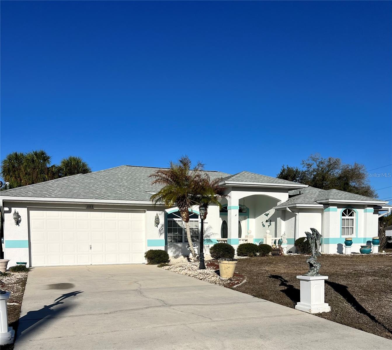 TREMENDOUSLY PRICE REDUCTION ...Welcome to your private slice of paradise in North Port, Florida, where thoughtful updates and easy Florida living come together beautifully. This move-in ready single-family home features a sparkling saltwater pool designed for year-round enjoyment, a beautiful pool enhanced with a newer pool heater and all-new pool screens, creating a fresh and inviting outdoor retreat with exceptional privacy. Inside, brand-new flooring flows throughout, complementing the home’s clean, updated feel, while a 2022 HVAC system ensures comfort and efficiency. Major improvements continue with a 2023 roof and hurricane storm shutters, offering peace of mind and added value. Ideally situated approximately 15 minutes from area beaches and conveniently close to shopping, dining, and parks, this well-maintained property delivers the perfect blend of comfort, functionality, and Florida lifestyle—just bring your swimsuit and start enjoying.  Unfurnished