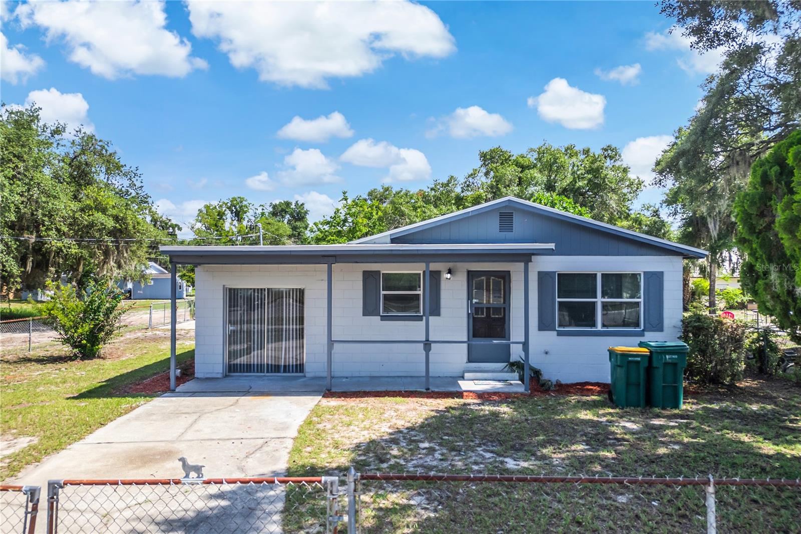 Fully Updated 3/1 block house in a quiet neighborhood. New new new! New Roof, AC, Water heater, kitchen with quartz countertops, Stainless steel appliances, luxury vinyl floors and Windows!. Bathroom redone. Updated electric. Has screen room, bonus room that can be converted to 4th bedroom, inside laundry, carport and big shed on the back. Extra space on back and side to park any truck or commercial vehicle since there is no HOA. Bring your offers move in ready!