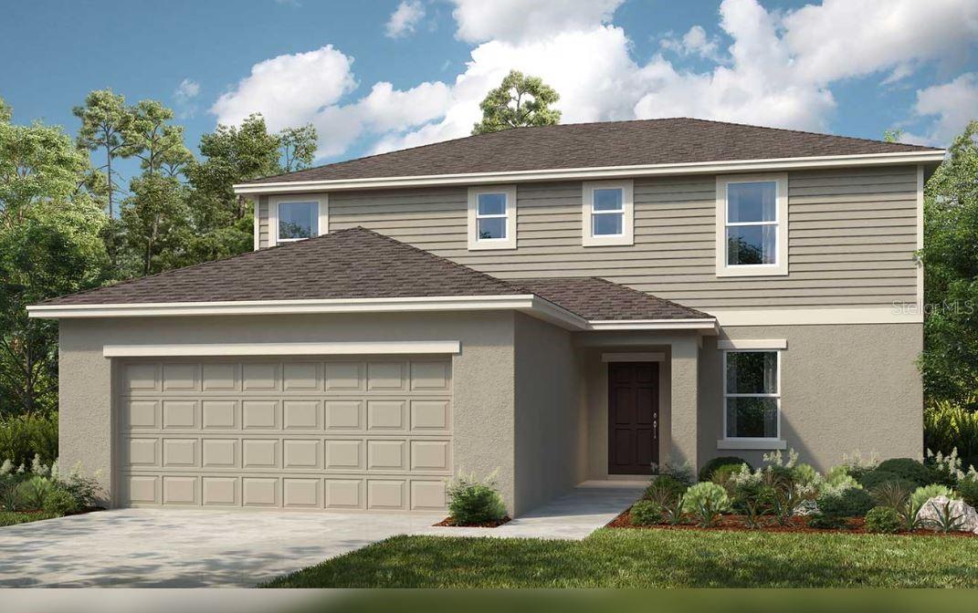 Under Construction. MLS#A4578531     REPRESENTATIVE PHOTOS ADDED. September Completion! Built by Taylor Morrison, the Redbud at Ironwood is a spacious four-bedroom plan that offers plenty of room for entertaining! An extensive living area comprises most of the ground floor of the home, with the kitchen on one end and the gathering room on the other. A casual dining room connects the two spaces and leads outside to the patio via sliding glass doors. An oversized walk-in pantry is conveniently located next to the owner’s entrance for easy unloading and a powder room and coat closet is found adjacent to the foyer. Upstairs, a deluxe primary retreat includes a well-equipped bath and large walk-in closet. The three secondary bedrooms share a bathroom with dual sinks and vanities plus interior door for added privacy. Design options feature laundry package, refrigerator, extended tile into gathering room, and whole house 2” faux blinds.